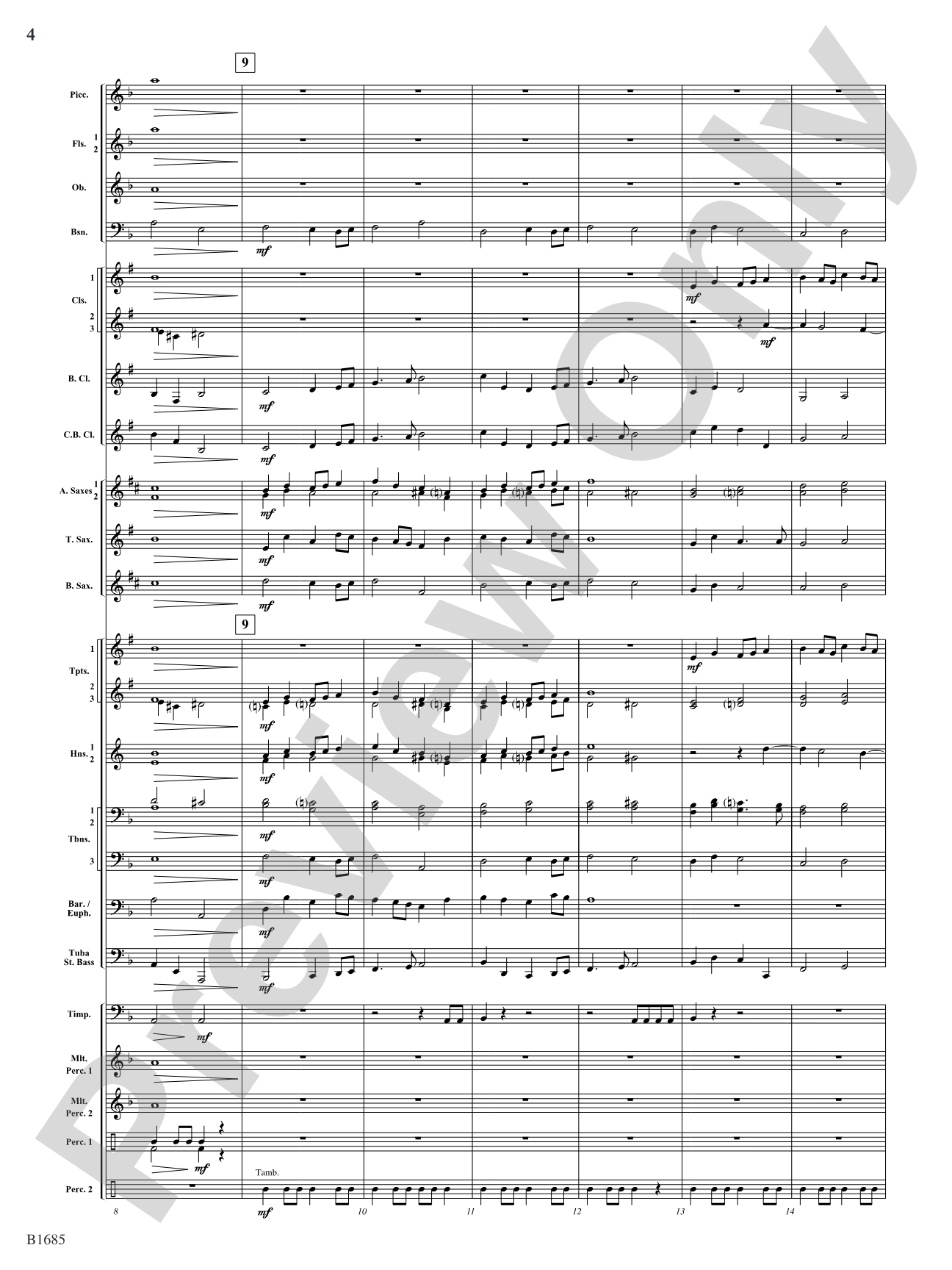 Renaissance Reimagined: Concert Band Conductor Score & Parts