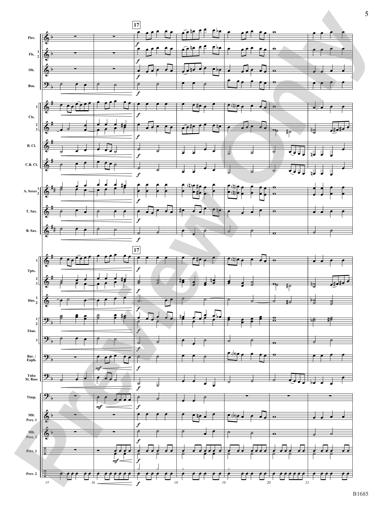 Renaissance Reimagined: Concert Band Conductor Score & Parts