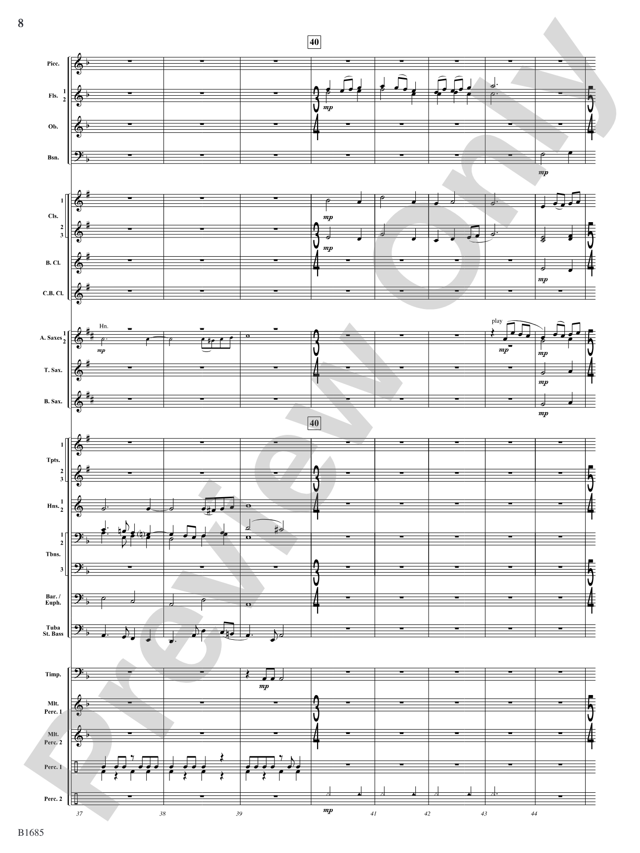 Renaissance Reimagined: Concert Band Conductor Score & Parts
