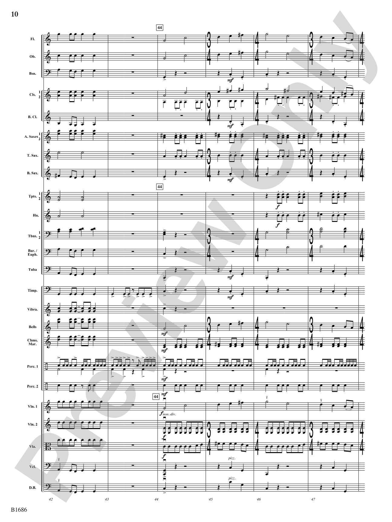 Eagles Among Us: Concert Band Conductor Score & Parts