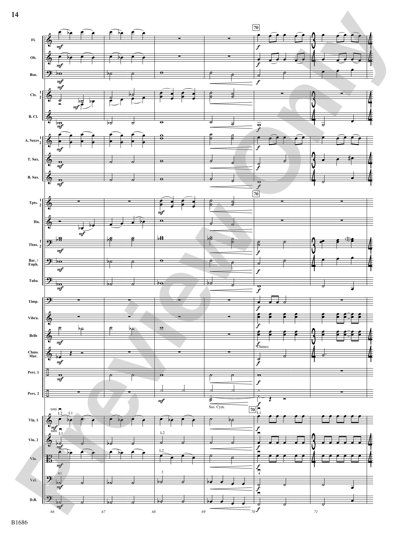 Eagles Among Us: Concert Band Conductor Score & Parts