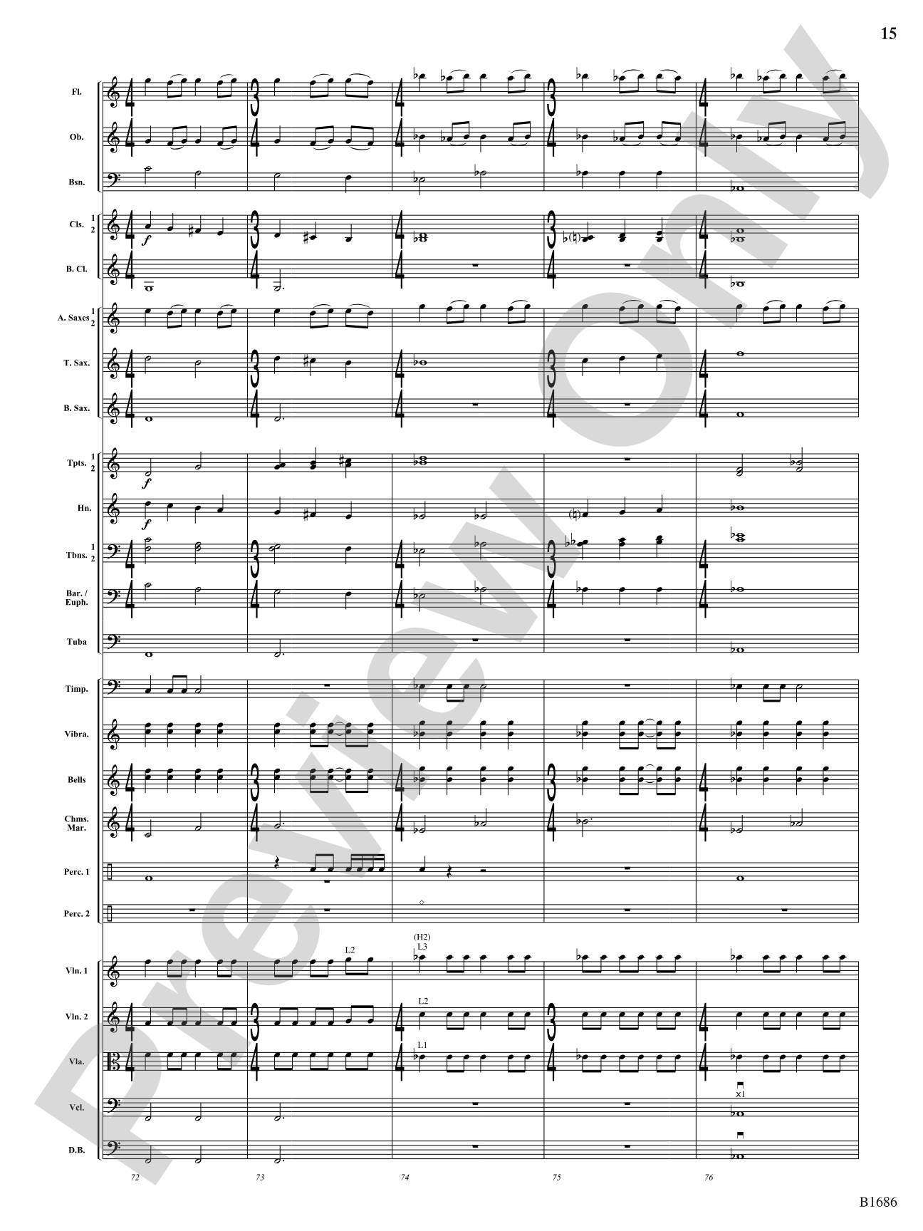 Eagles Among Us: Concert Band Conductor Score & Parts