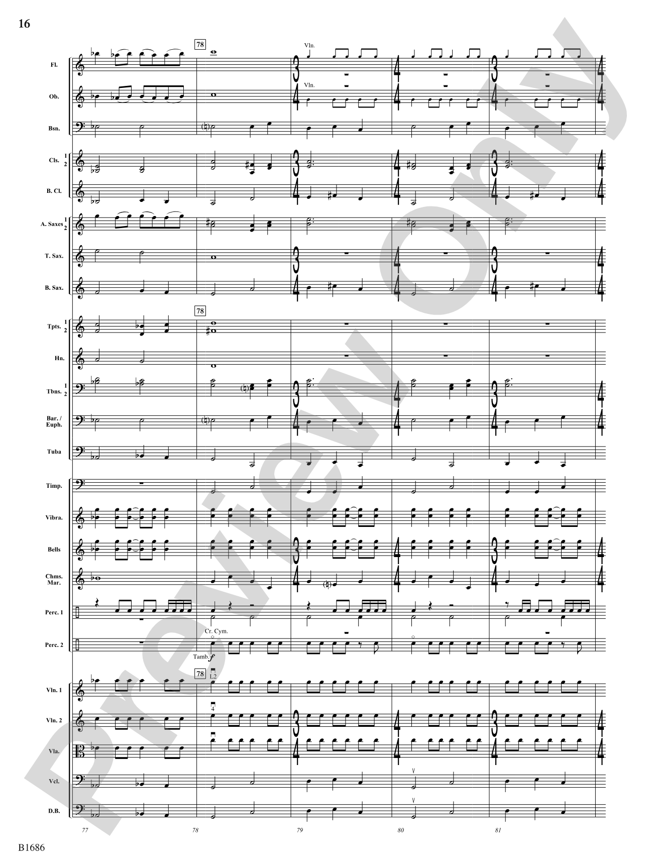 Eagles Among Us: Concert Band Conductor Score & Parts