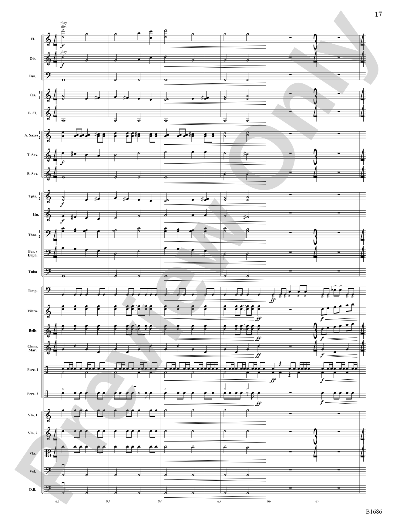 Eagles Among Us: Concert Band Conductor Score & Parts