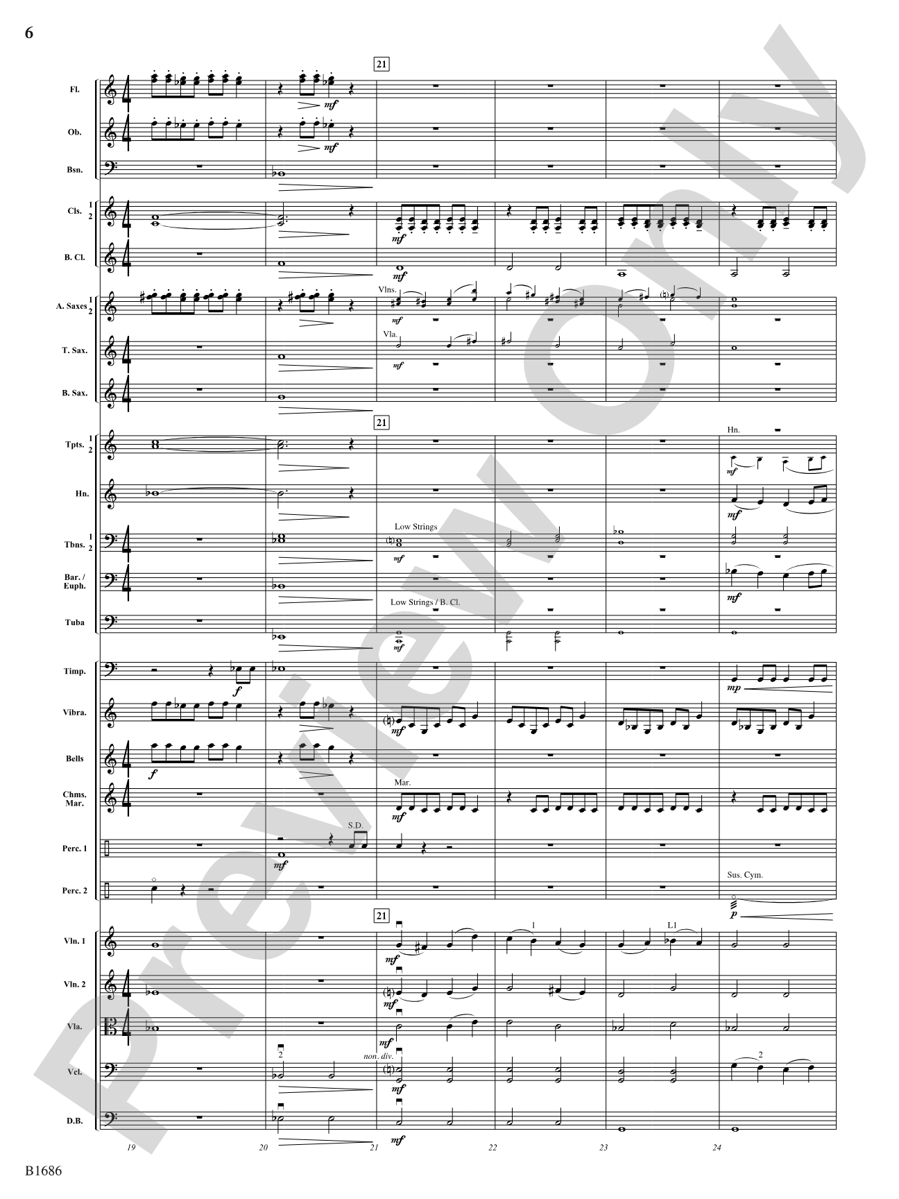 Eagles Among Us: Concert Band Conductor Score & Parts