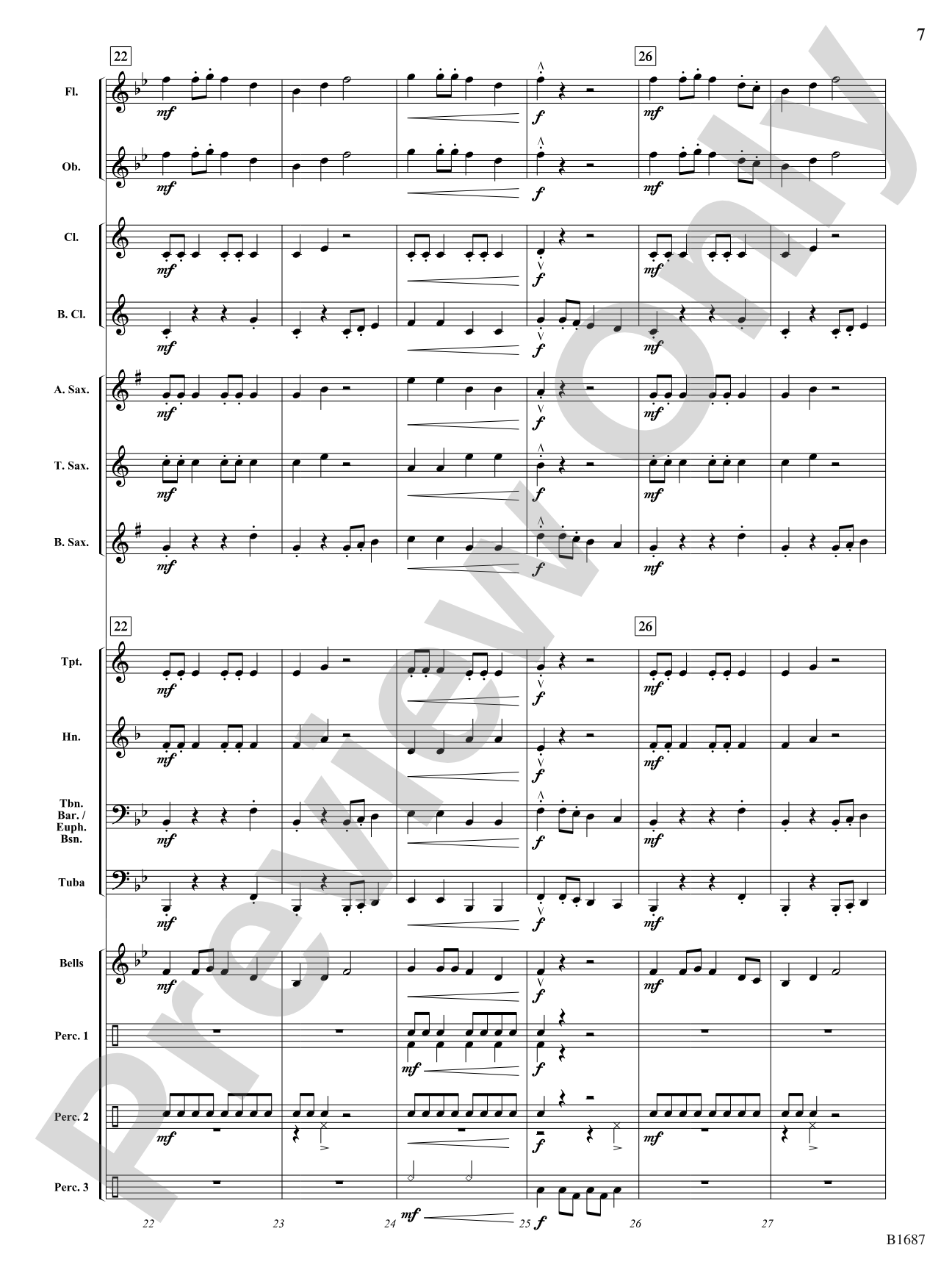 A Rather Bumpy Sleigh Ride: Concert Band Conductor Score & Parts