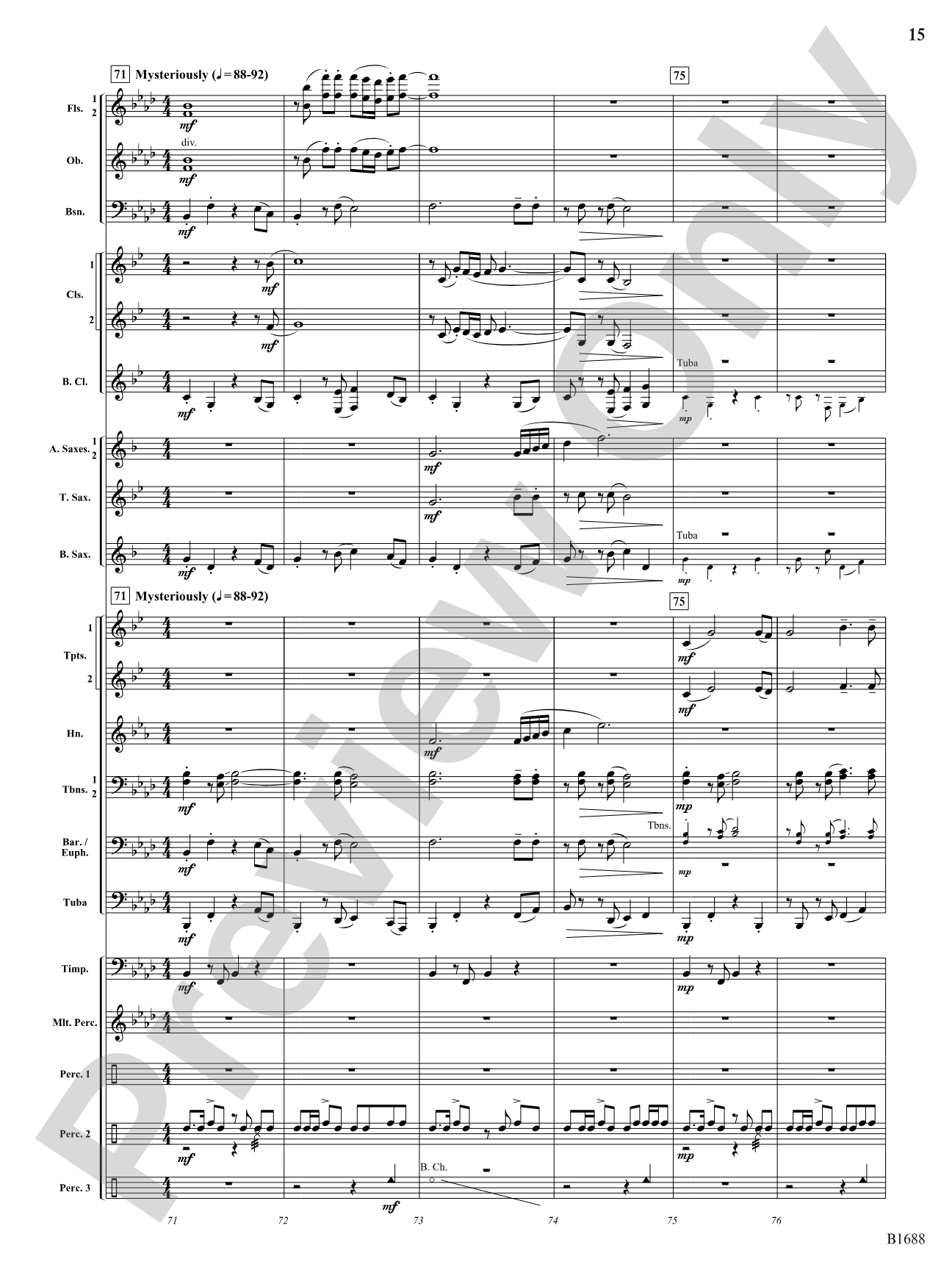 Congolese: Concert Band Conductor Score & Parts