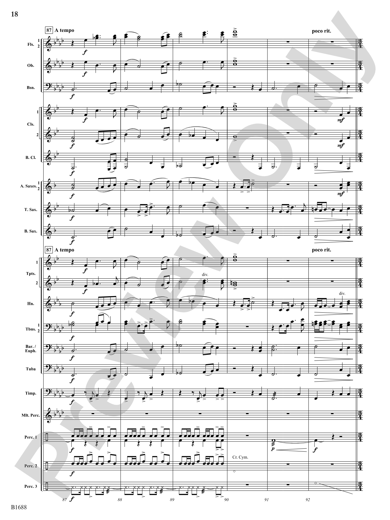 Congolese: Concert Band Conductor Score & Parts