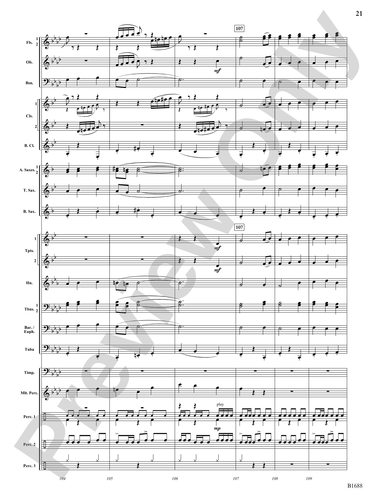 Congolese: Concert Band Conductor Score & Parts