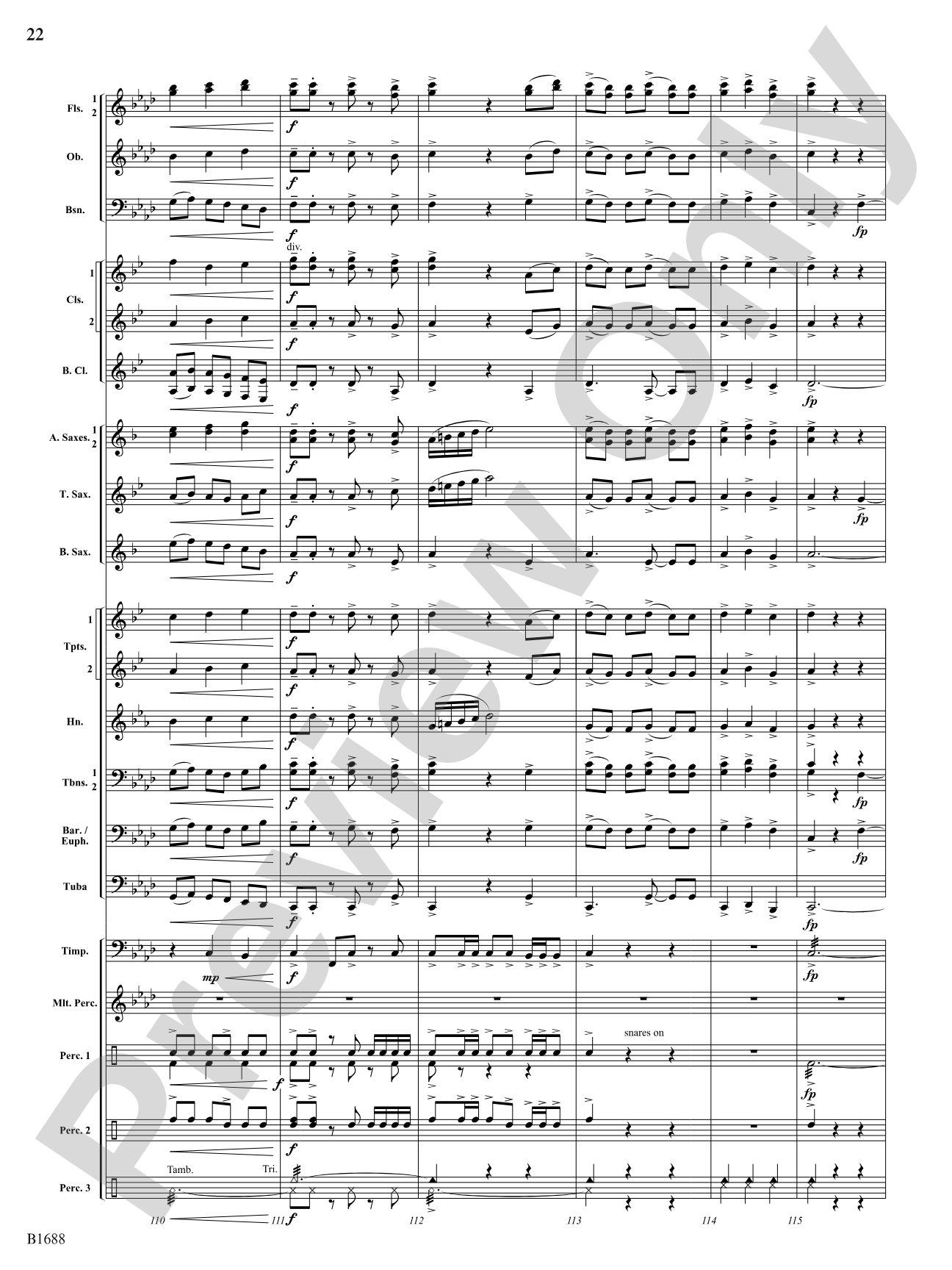 Congolese: Concert Band Conductor Score & Parts