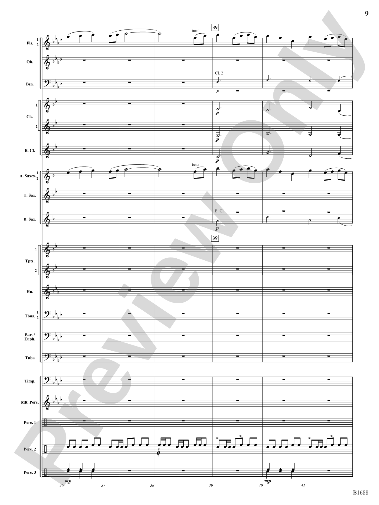 Congolese: Concert Band Conductor Score & Parts