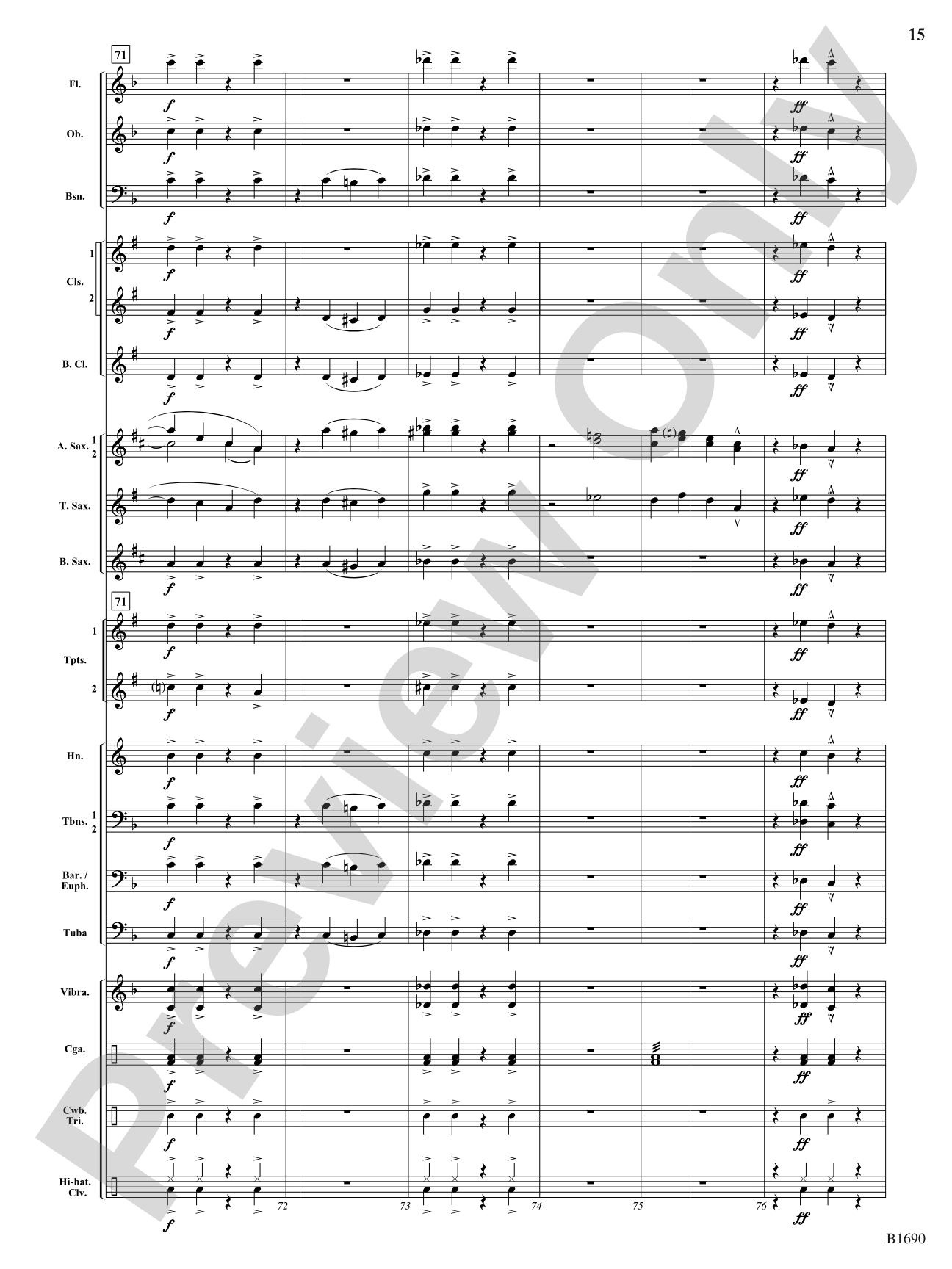 Block Party!: Concert Band Conductor Score & Parts