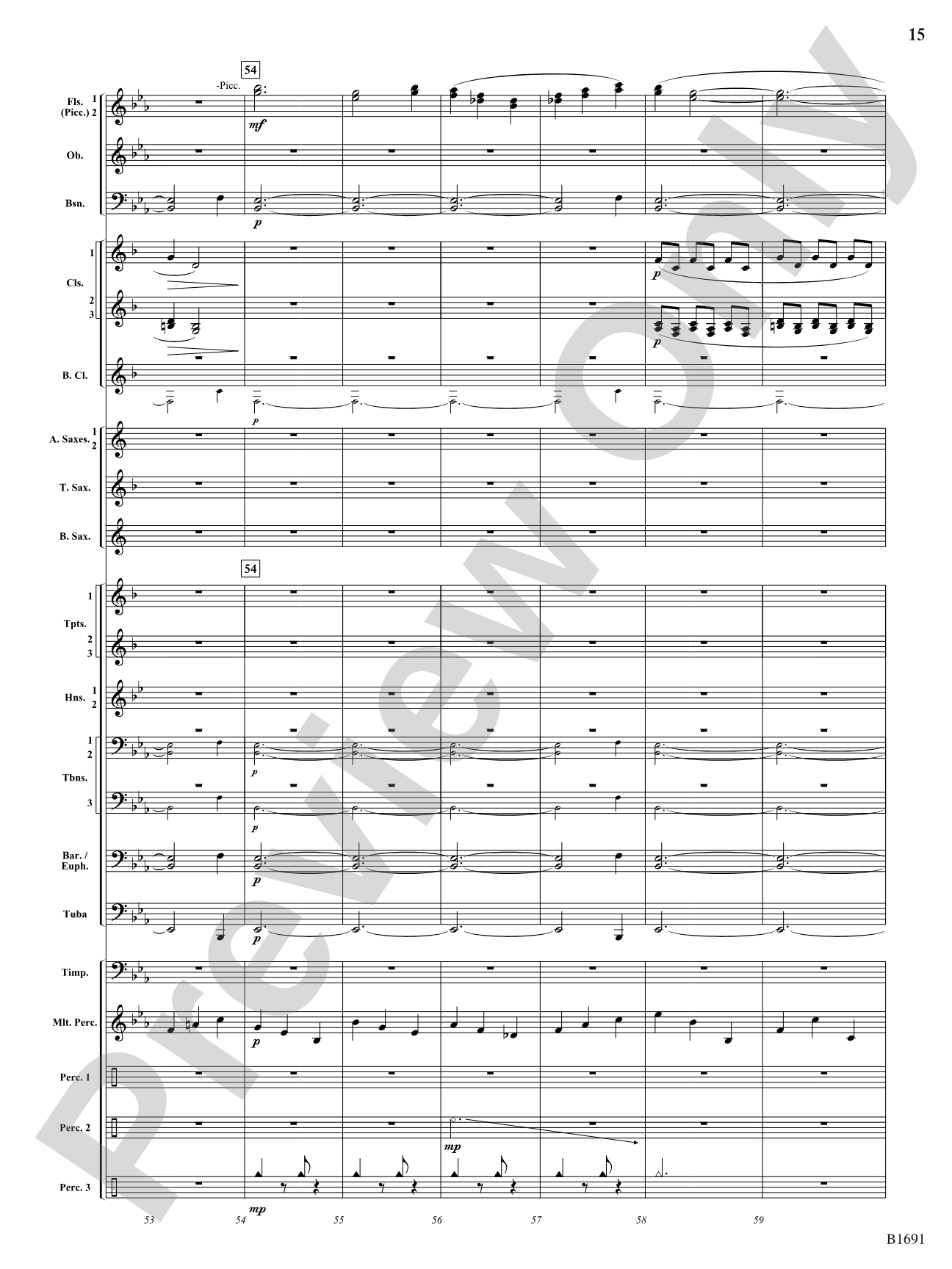 Across The Great Plains: Concert Band Conductor Score & Parts