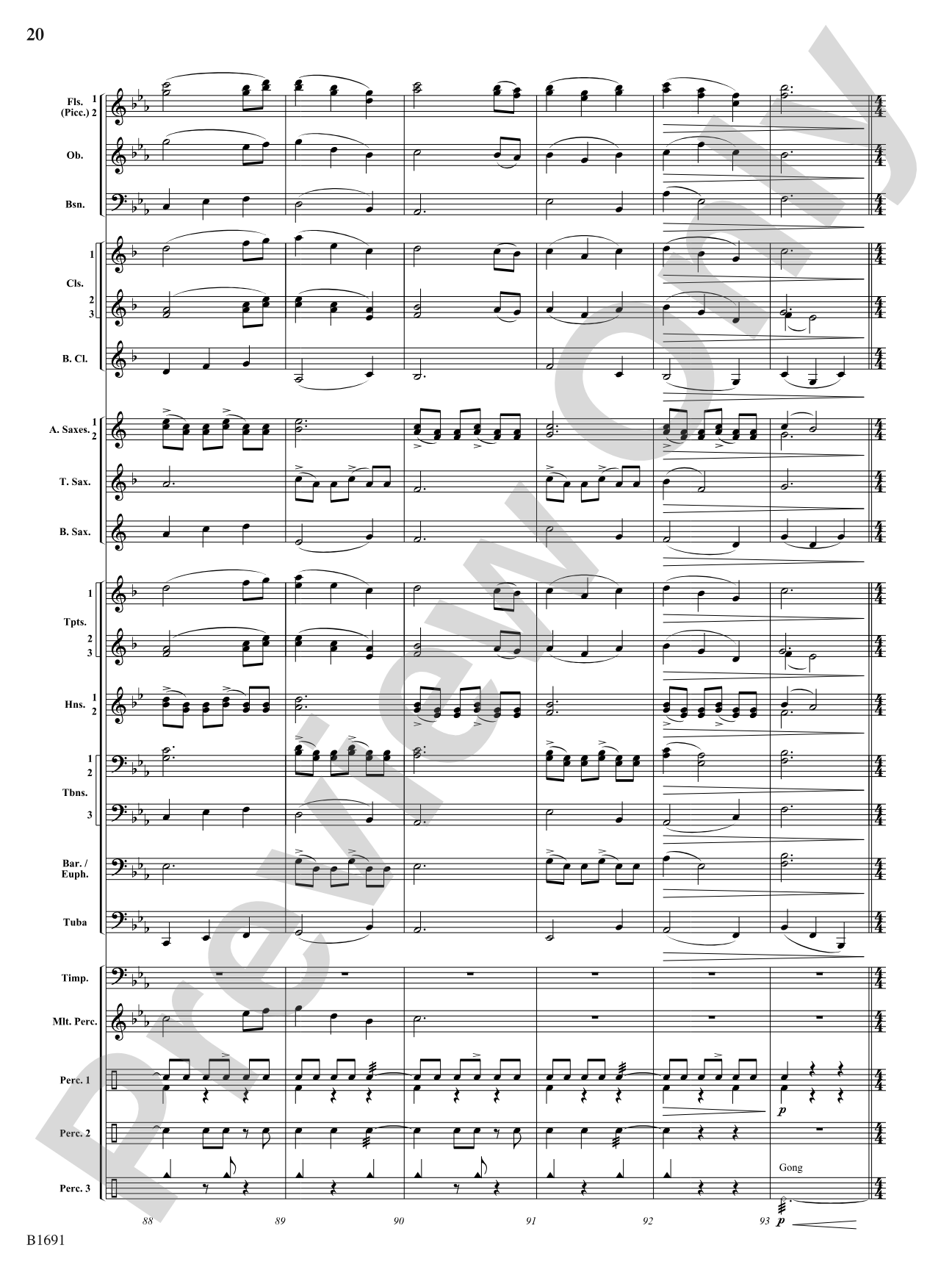Across The Great Plains: Concert Band Conductor Score & Parts