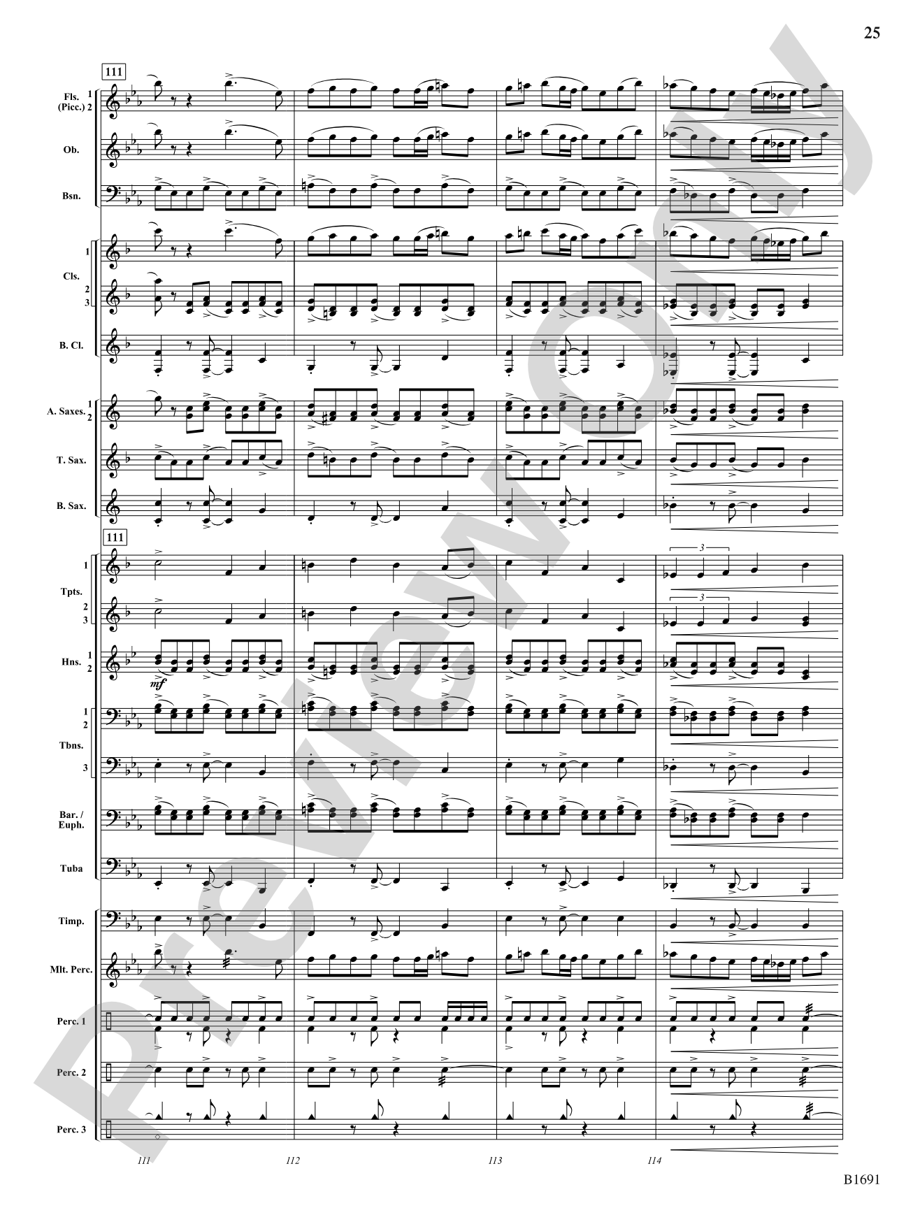 Across The Great Plains: Concert Band Conductor Score & Parts