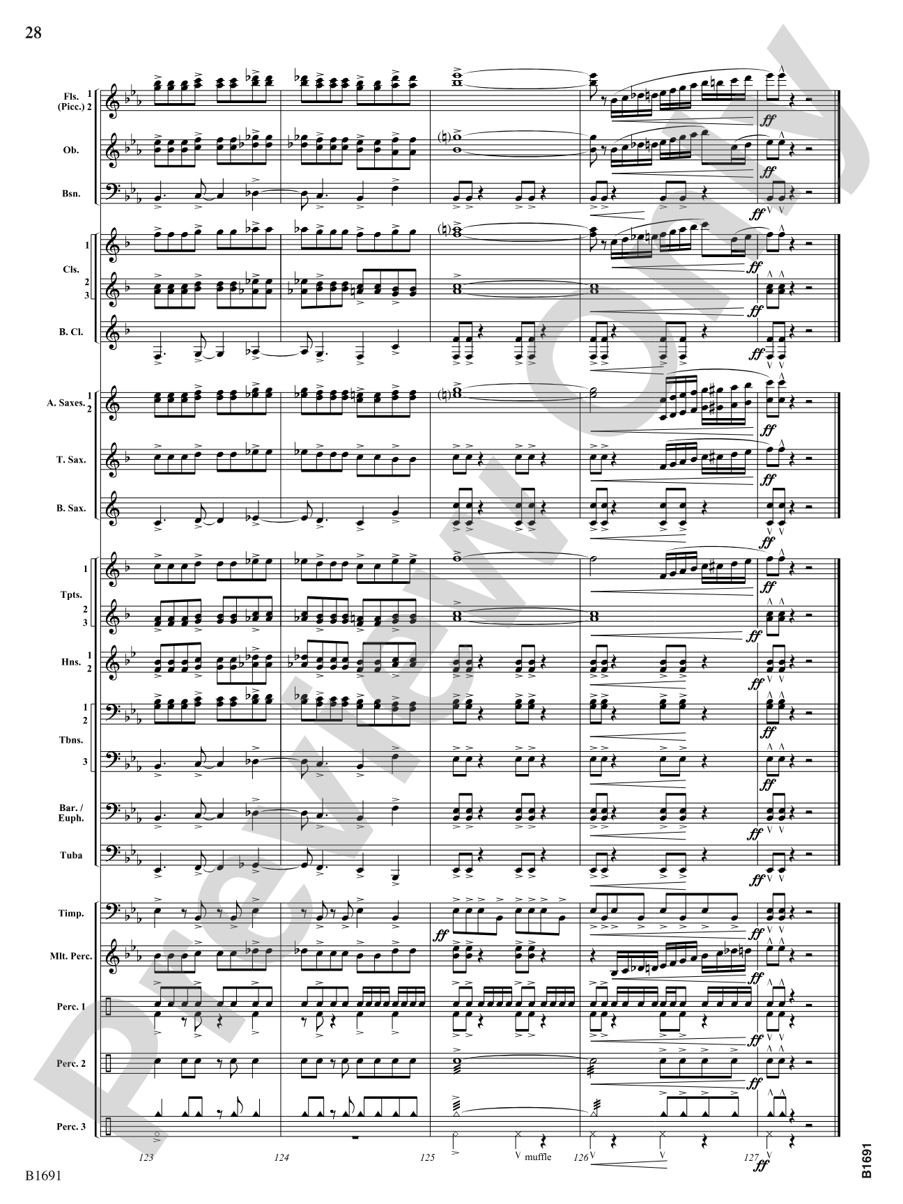 Across The Great Plains: Concert Band Conductor Score & Parts