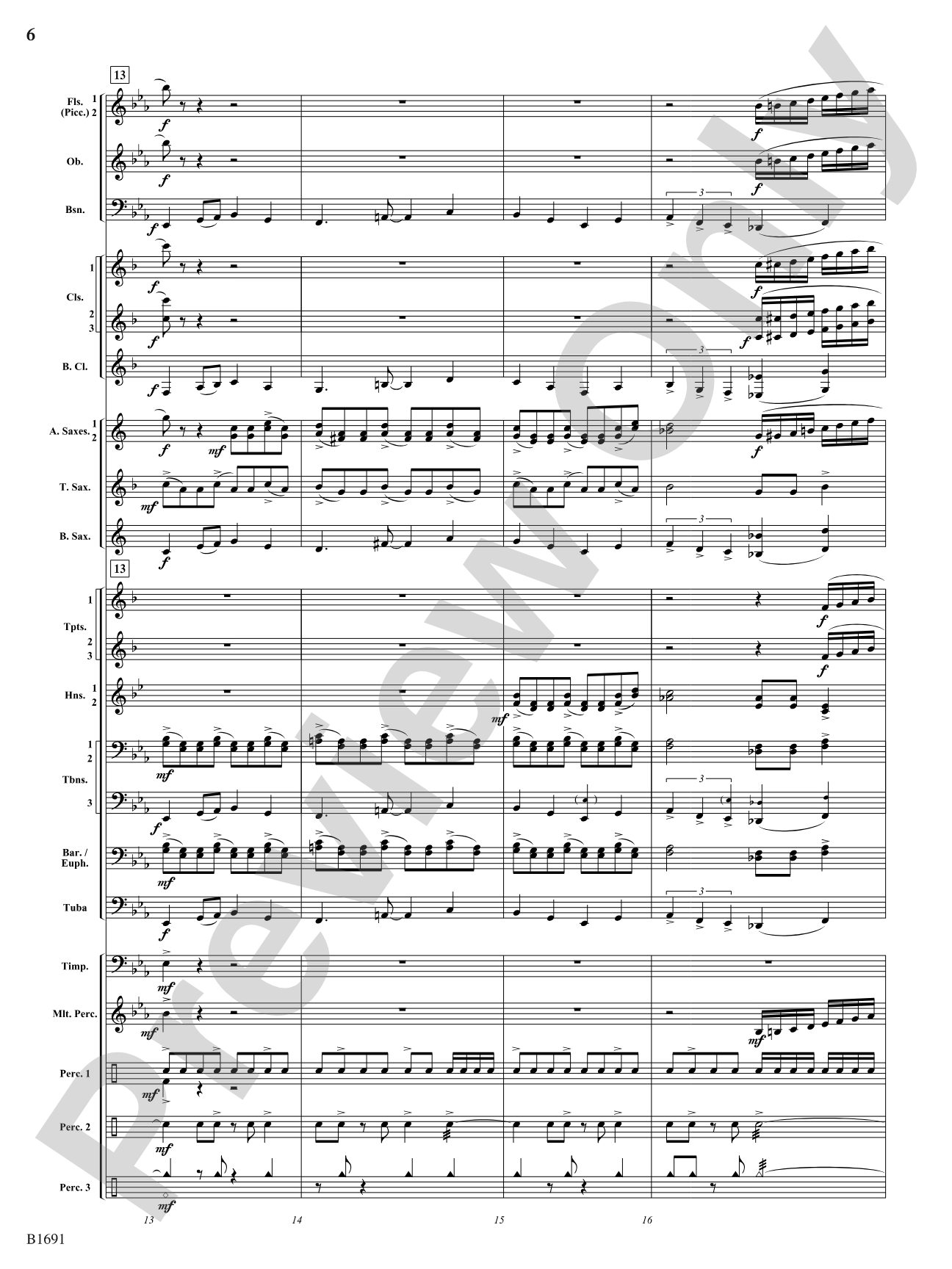 Across The Great Plains: Concert Band Conductor Score & Parts