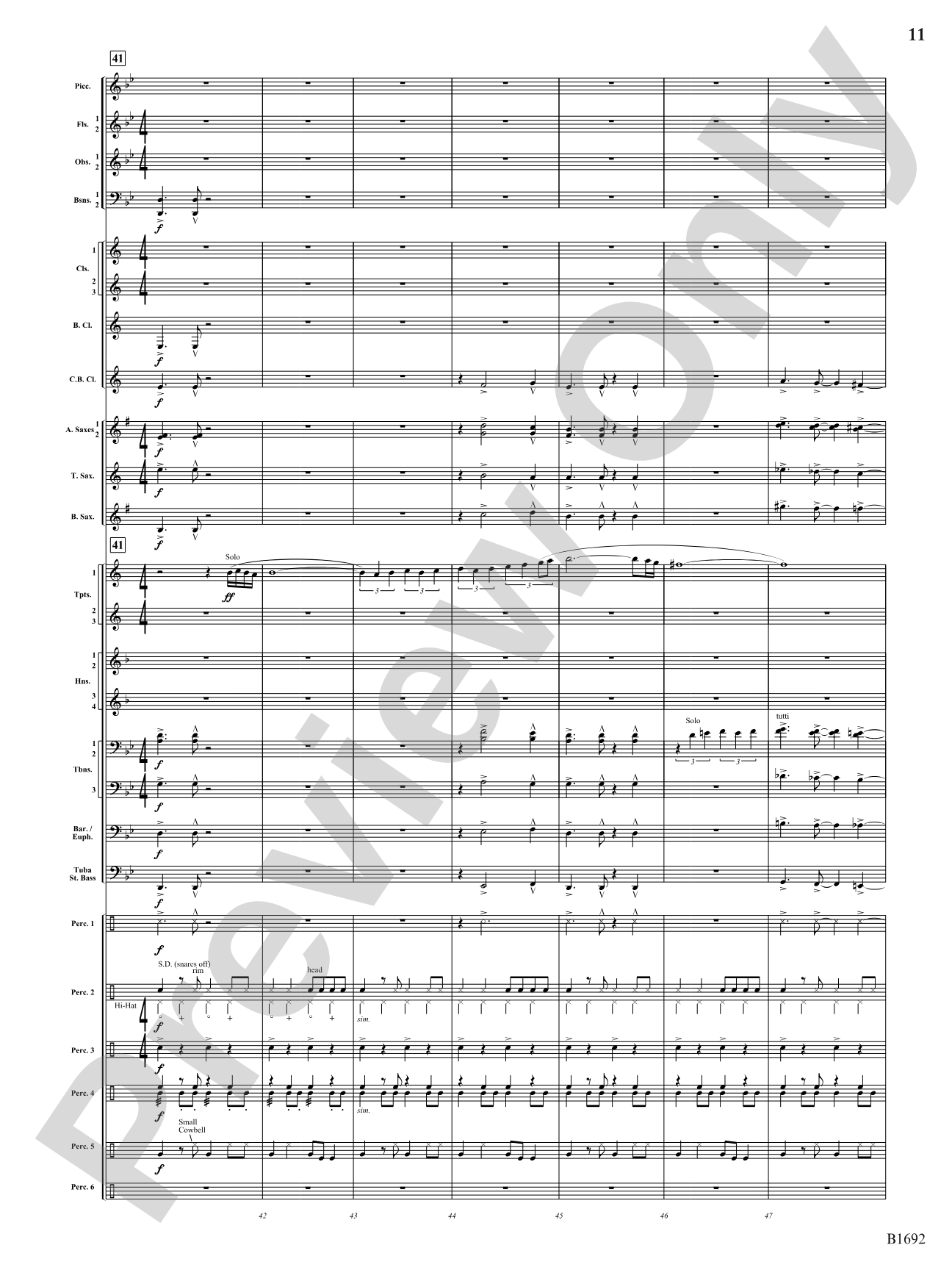 Fiesta de los Toros: Concert Band Conductor Score & Parts
