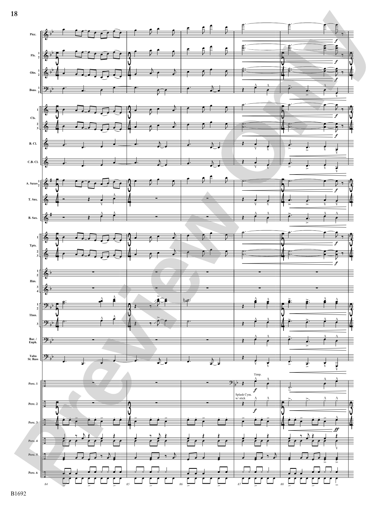 Fiesta de los Toros: Concert Band Conductor Score & Parts