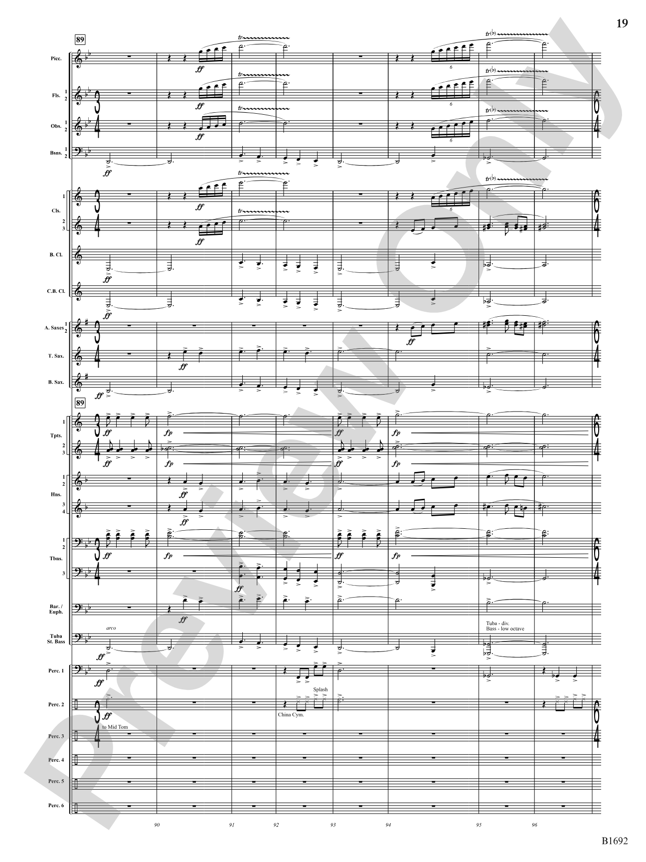 Fiesta de los Toros: Concert Band Conductor Score & Parts