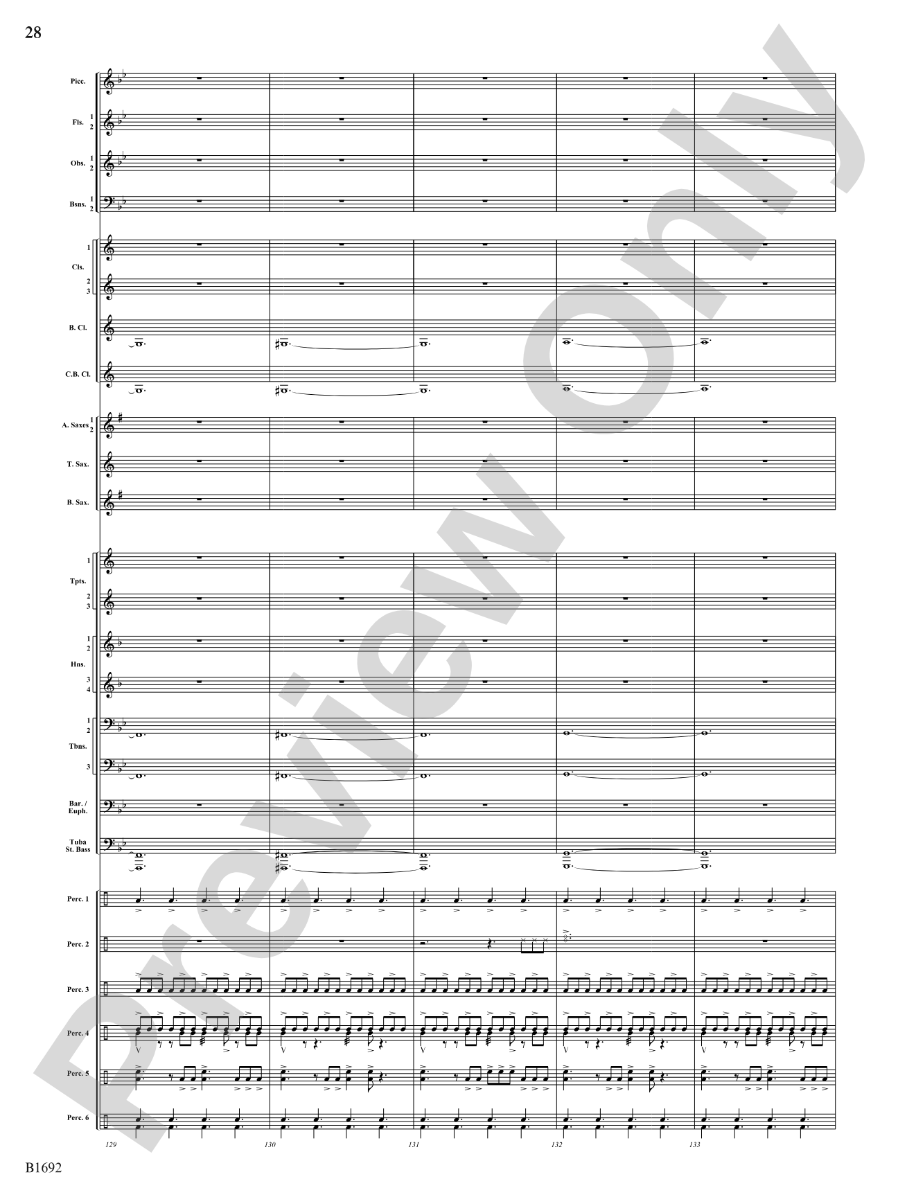 Fiesta de los Toros: Concert Band Conductor Score & Parts