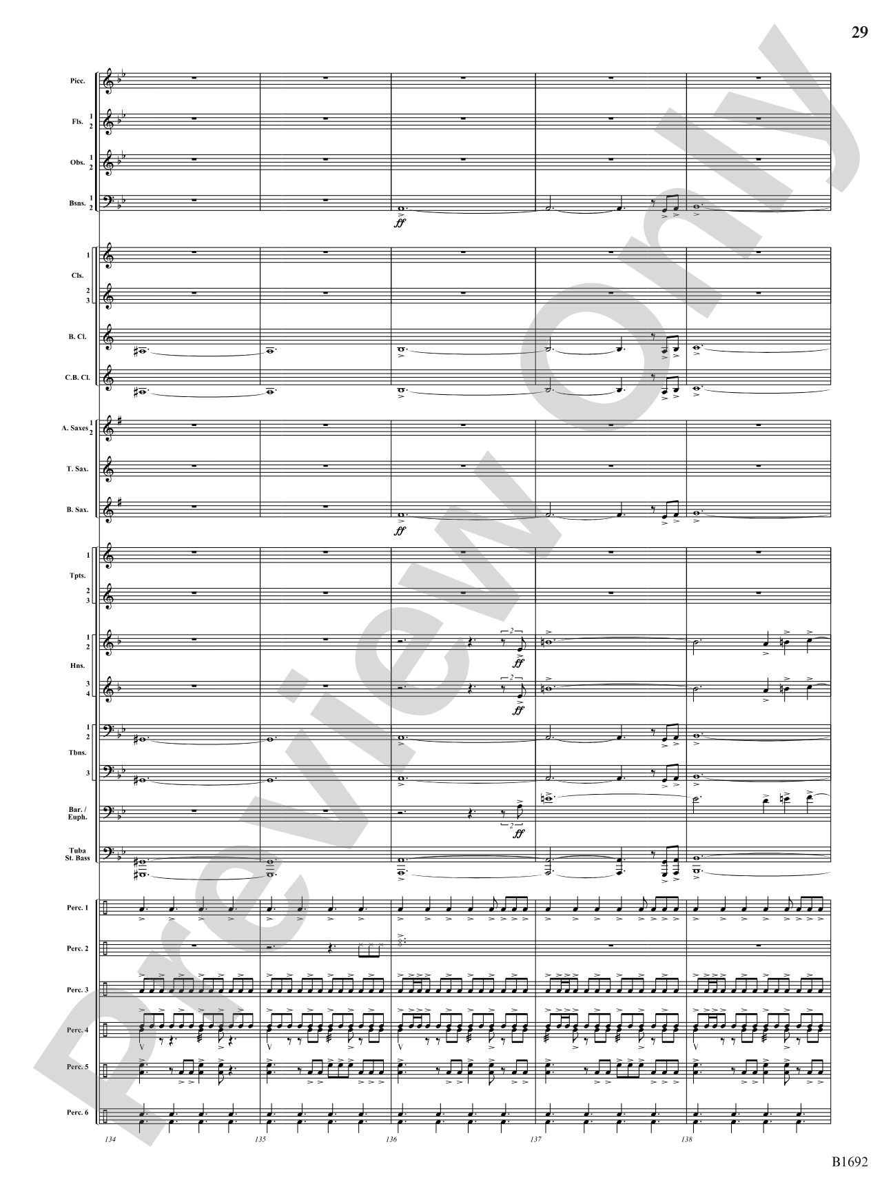 Fiesta de los Toros: Concert Band Conductor Score & Parts