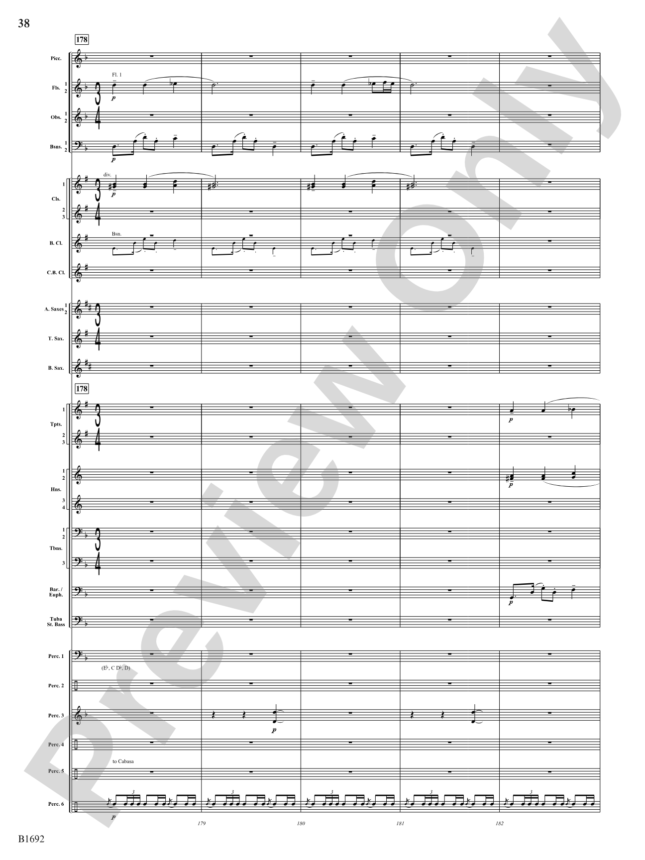 Fiesta de los Toros: Concert Band Conductor Score & Parts