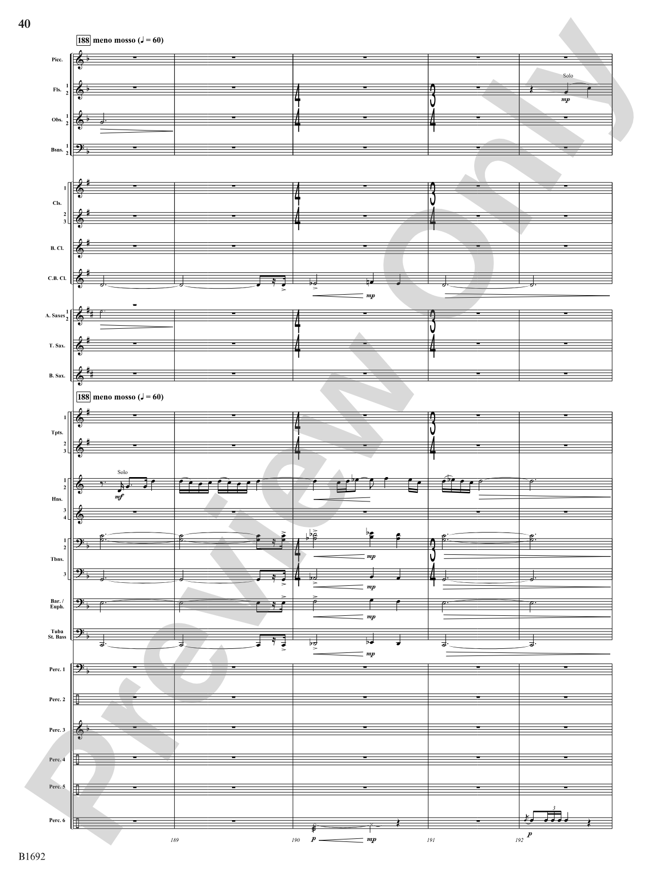 Fiesta de los Toros: Concert Band Conductor Score & Parts