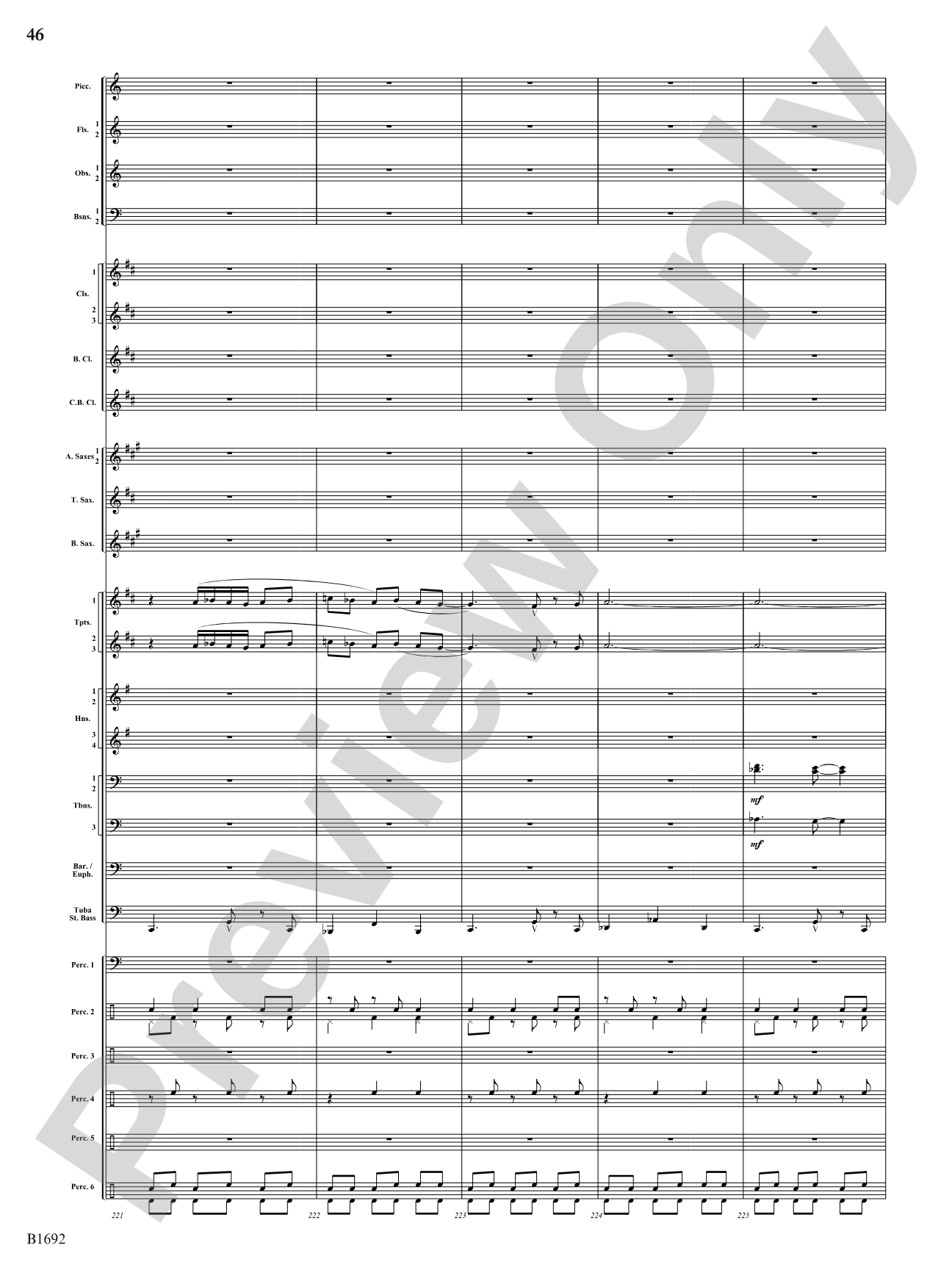 Fiesta de los Toros: Concert Band Conductor Score & Parts