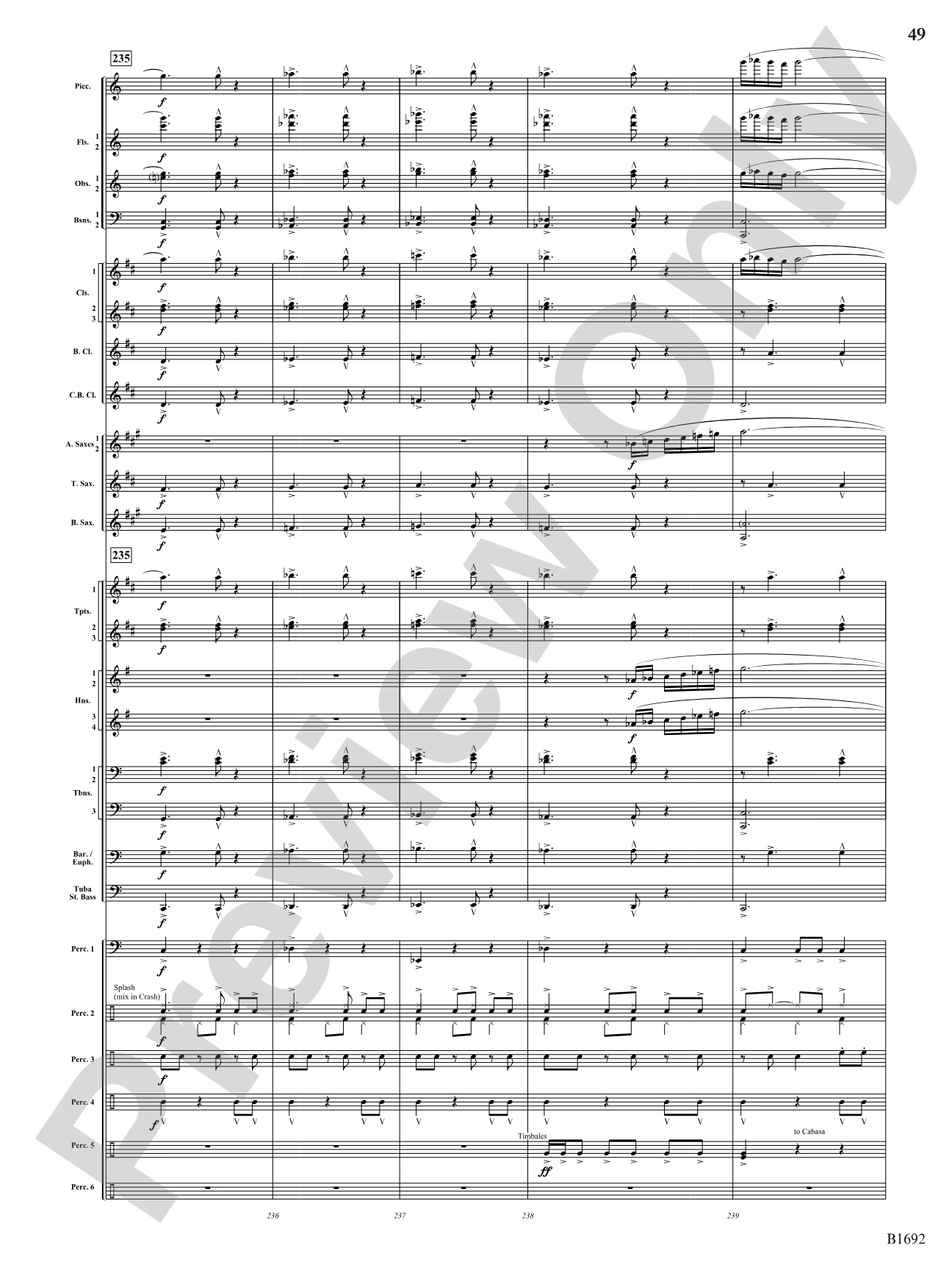 Fiesta de los Toros: Concert Band Conductor Score & Parts