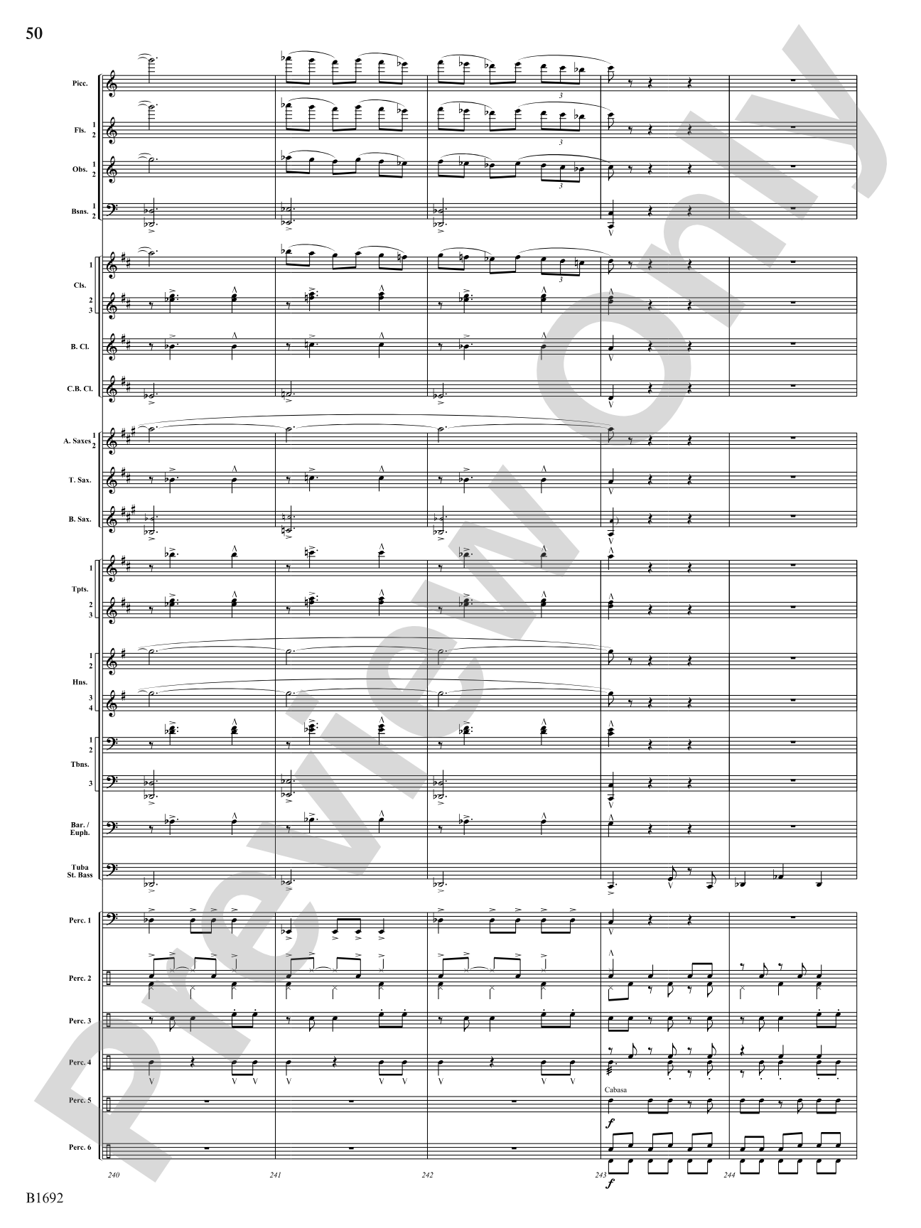 Fiesta de los Toros: Concert Band Conductor Score & Parts