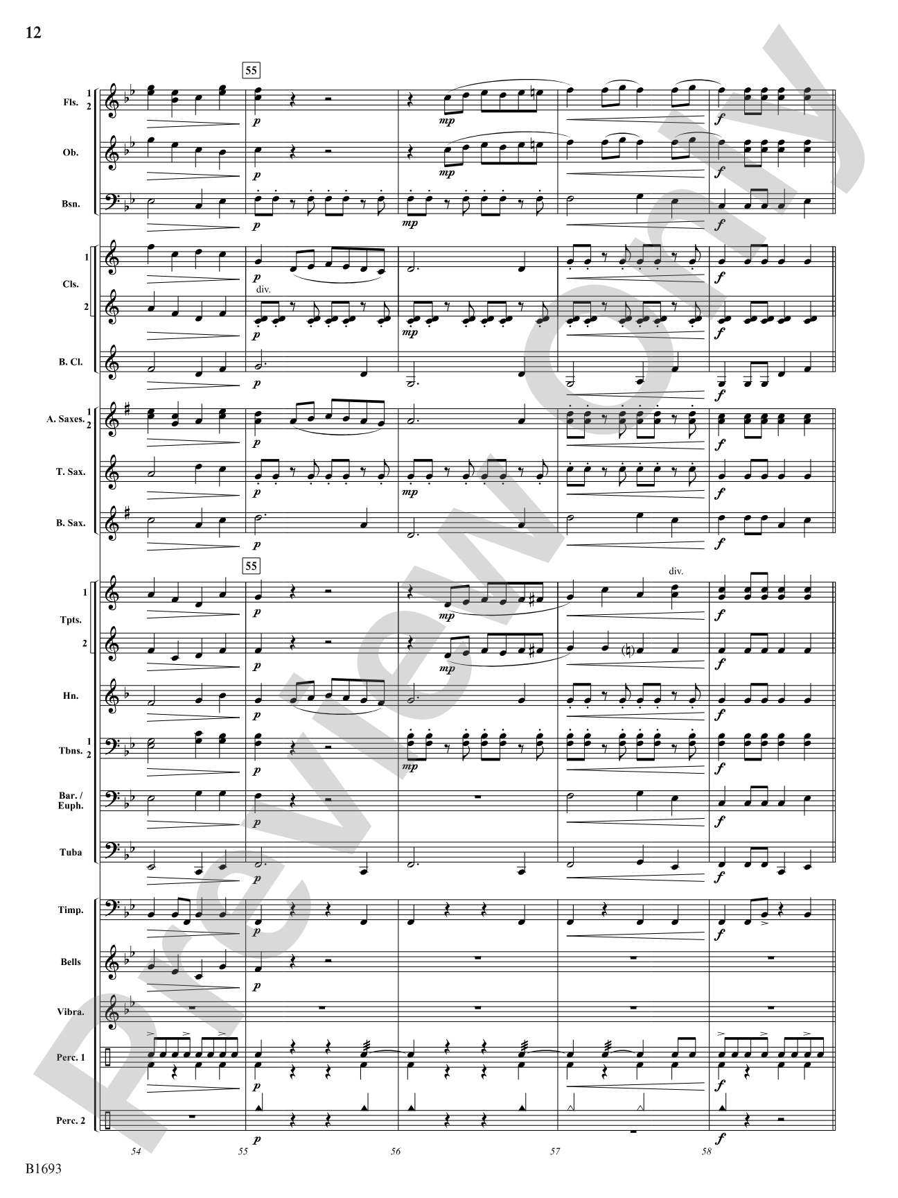 Paradise Awaiting...: Concert Band Conductor Score & Parts