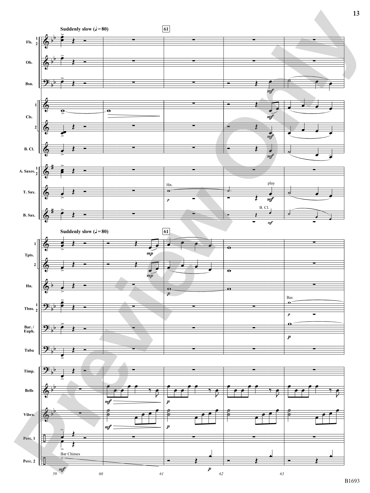 Paradise Awaiting...: Concert Band Conductor Score & Parts