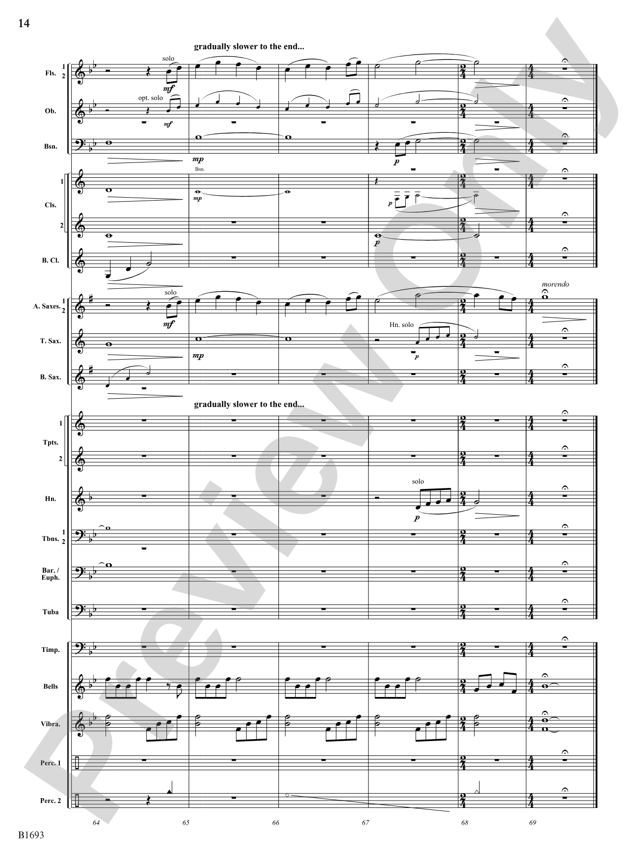 Paradise Awaiting...: Concert Band Conductor Score & Parts