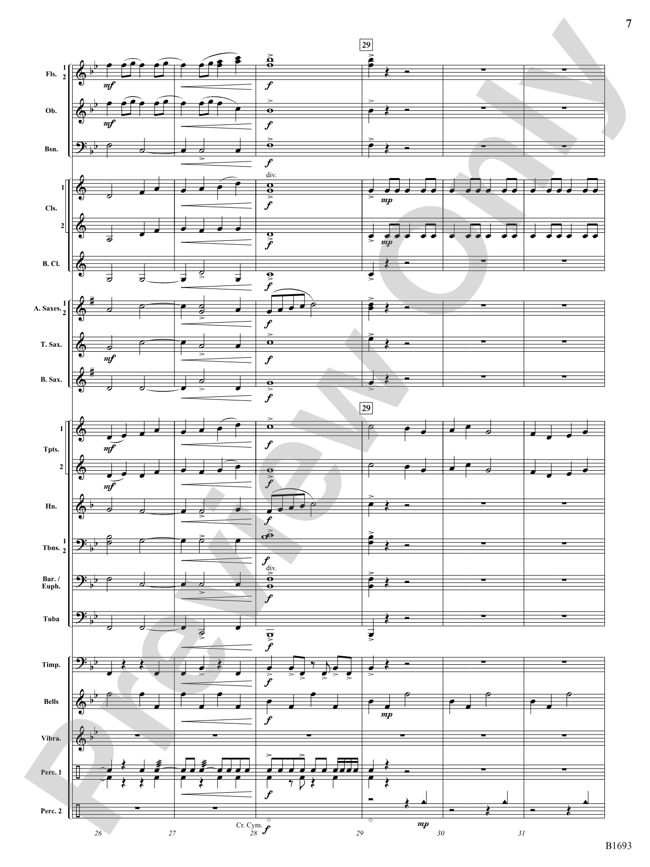 Paradise Awaiting...: Concert Band Conductor Score & Parts