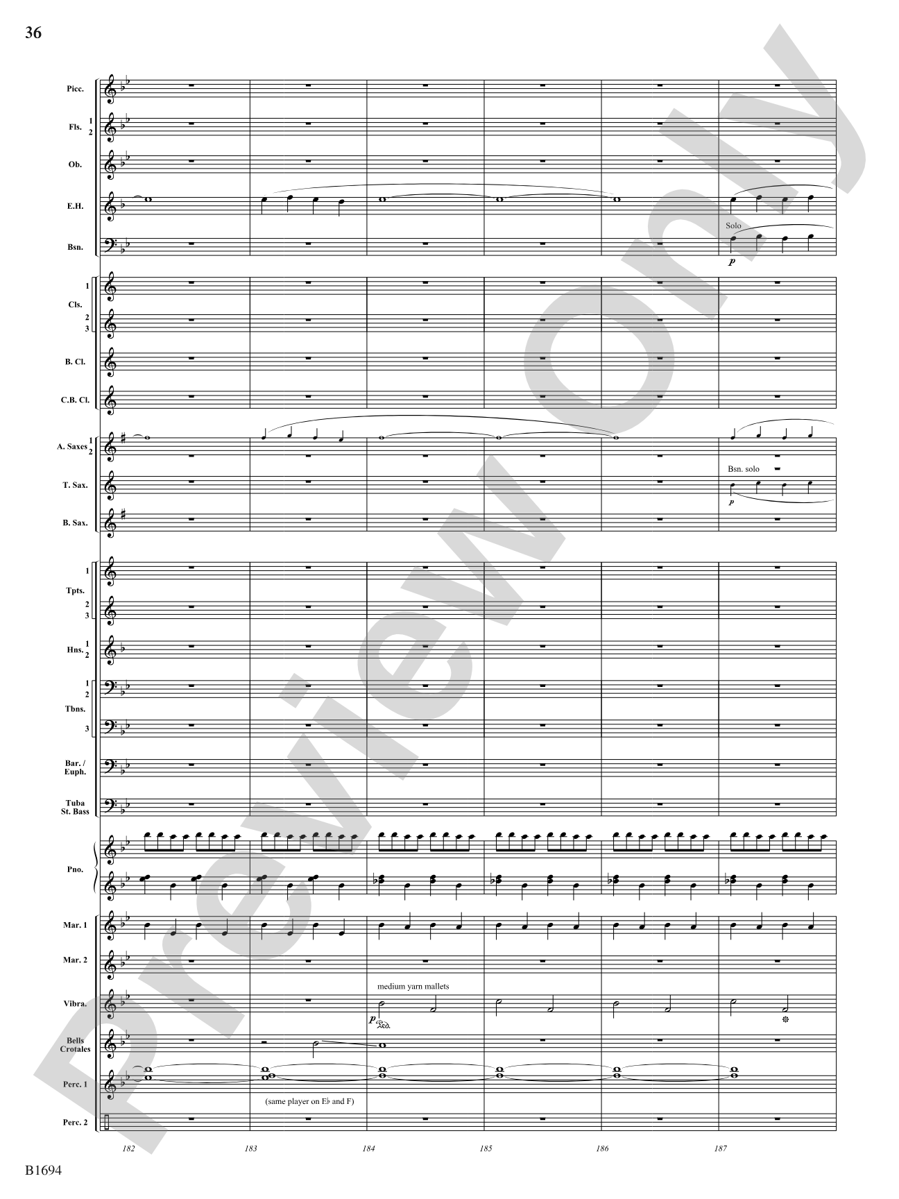 Swirling Prisms: Concert Band Conductor Score & Parts