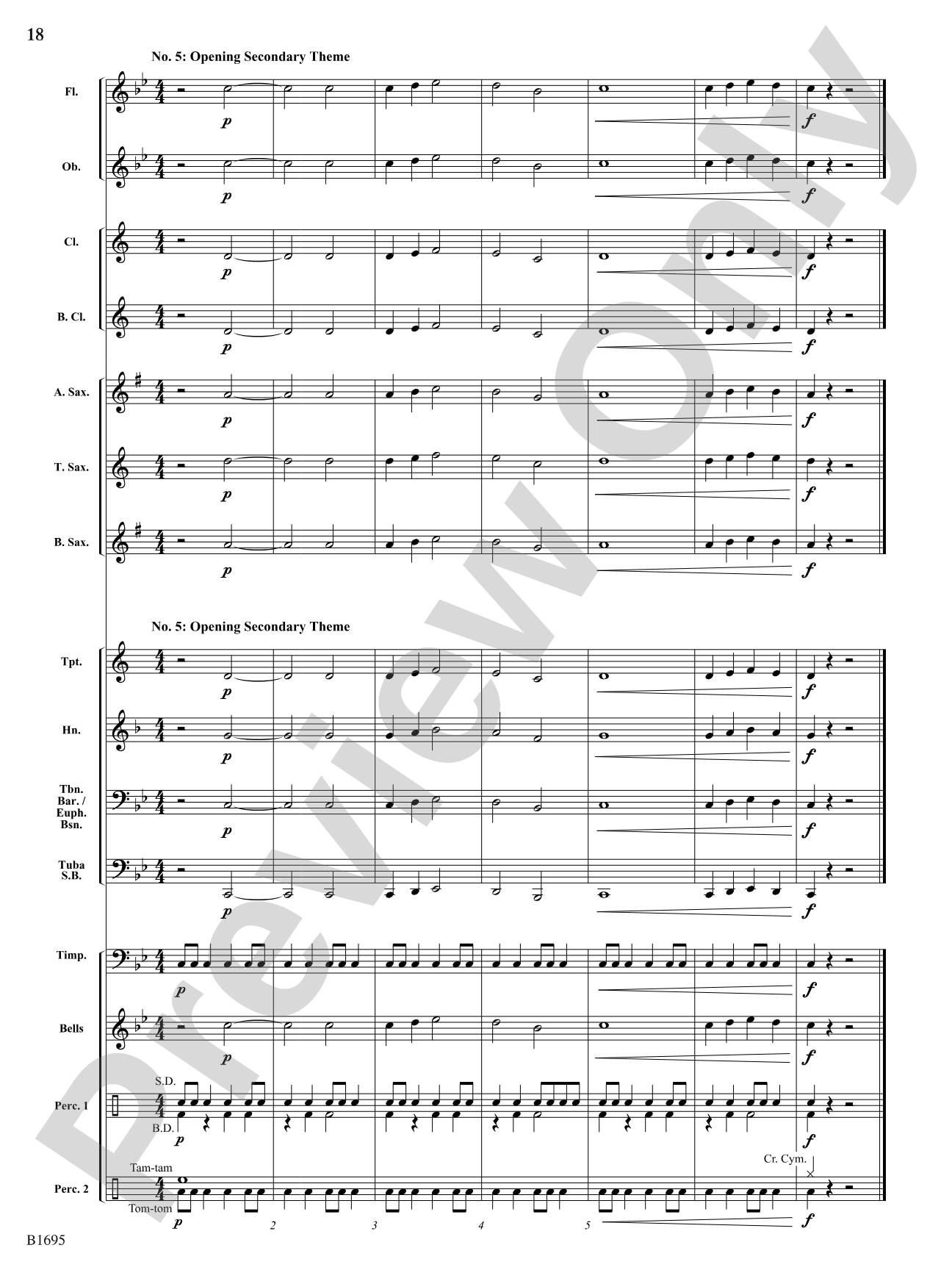 Bringer of War: Concert Band Conductor Score & Parts