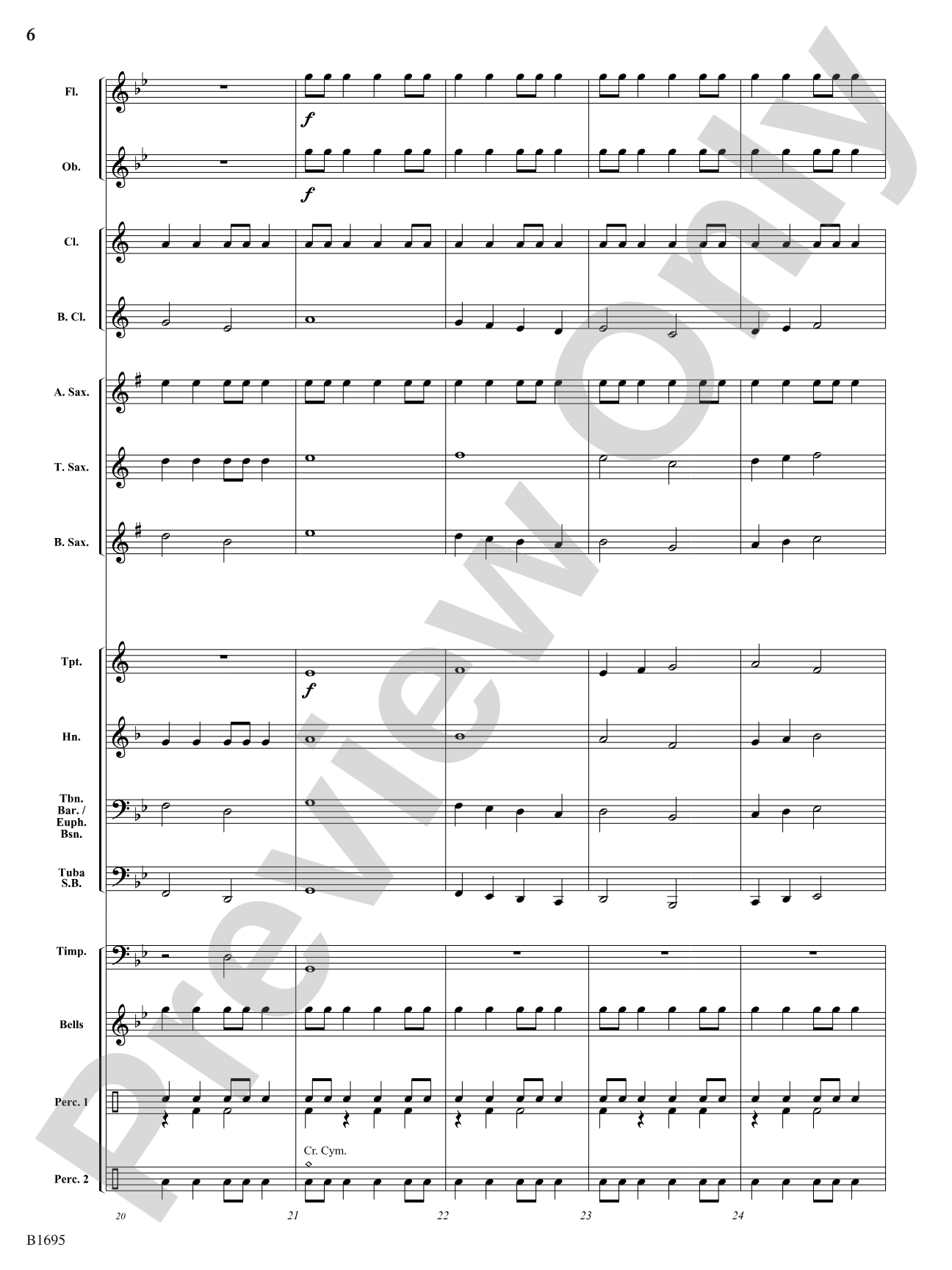 Bringer of War: Concert Band Conductor Score & Parts