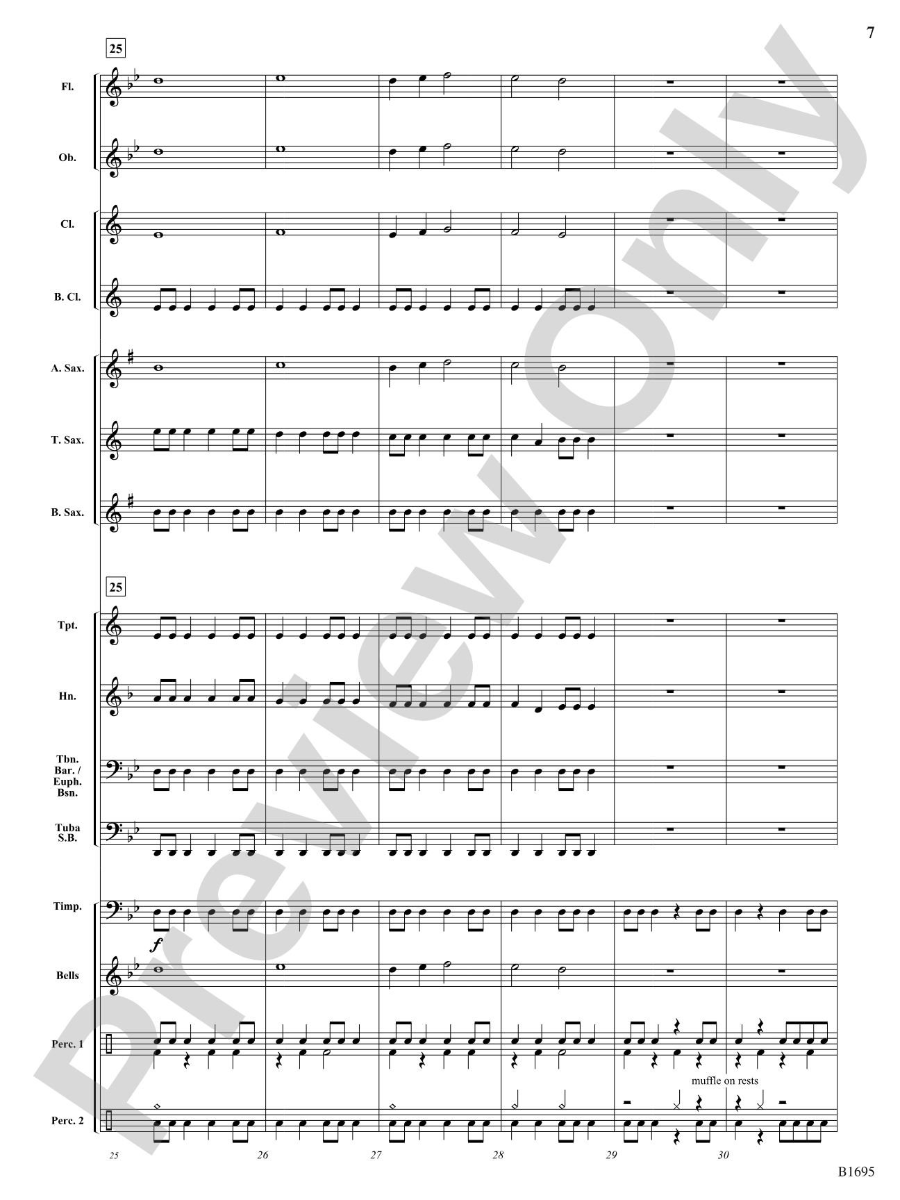 Bringer of War: Concert Band Conductor Score & Parts