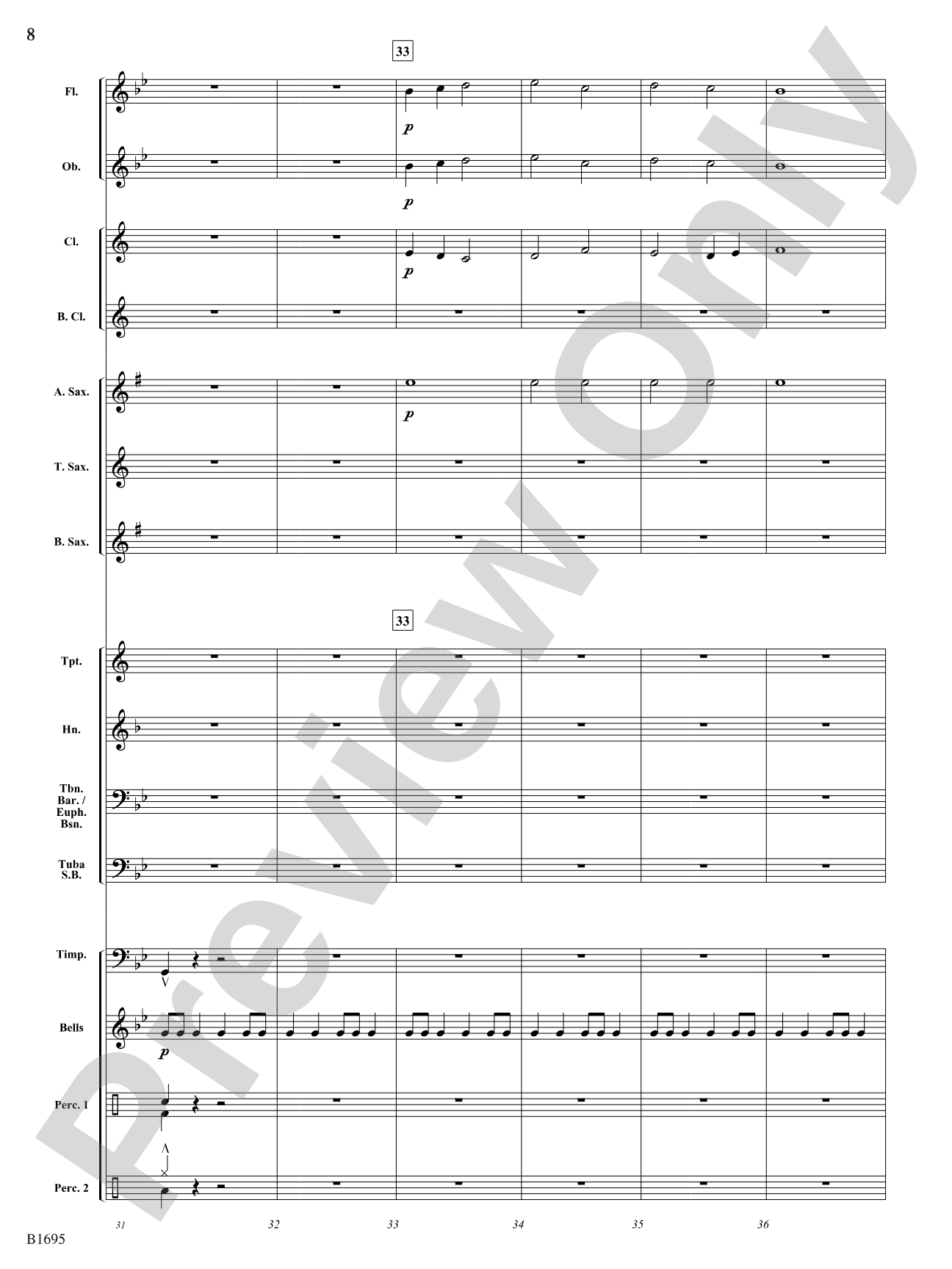 Bringer of War: Concert Band Conductor Score & Parts