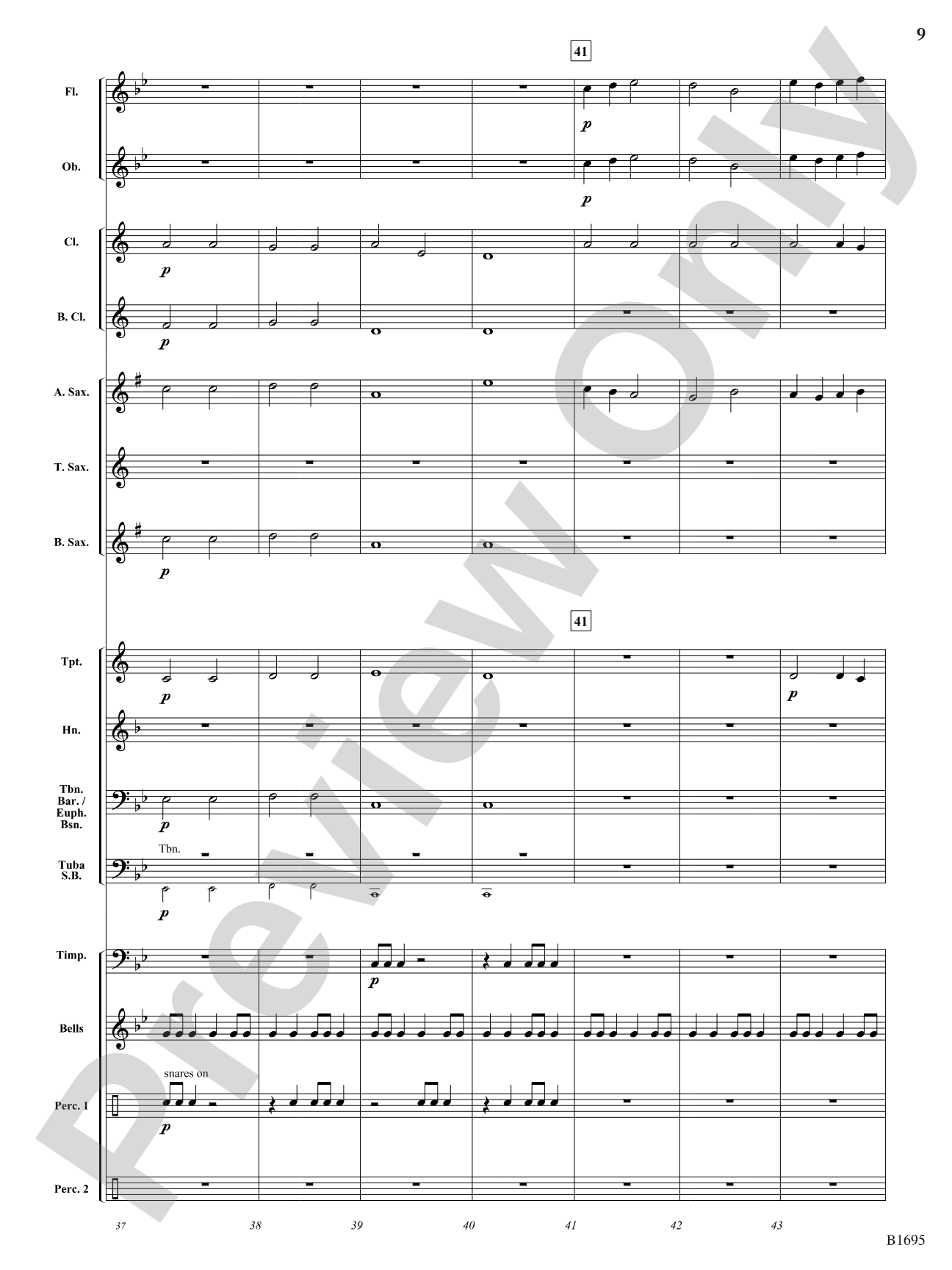 Bringer of War: Concert Band Conductor Score & Parts