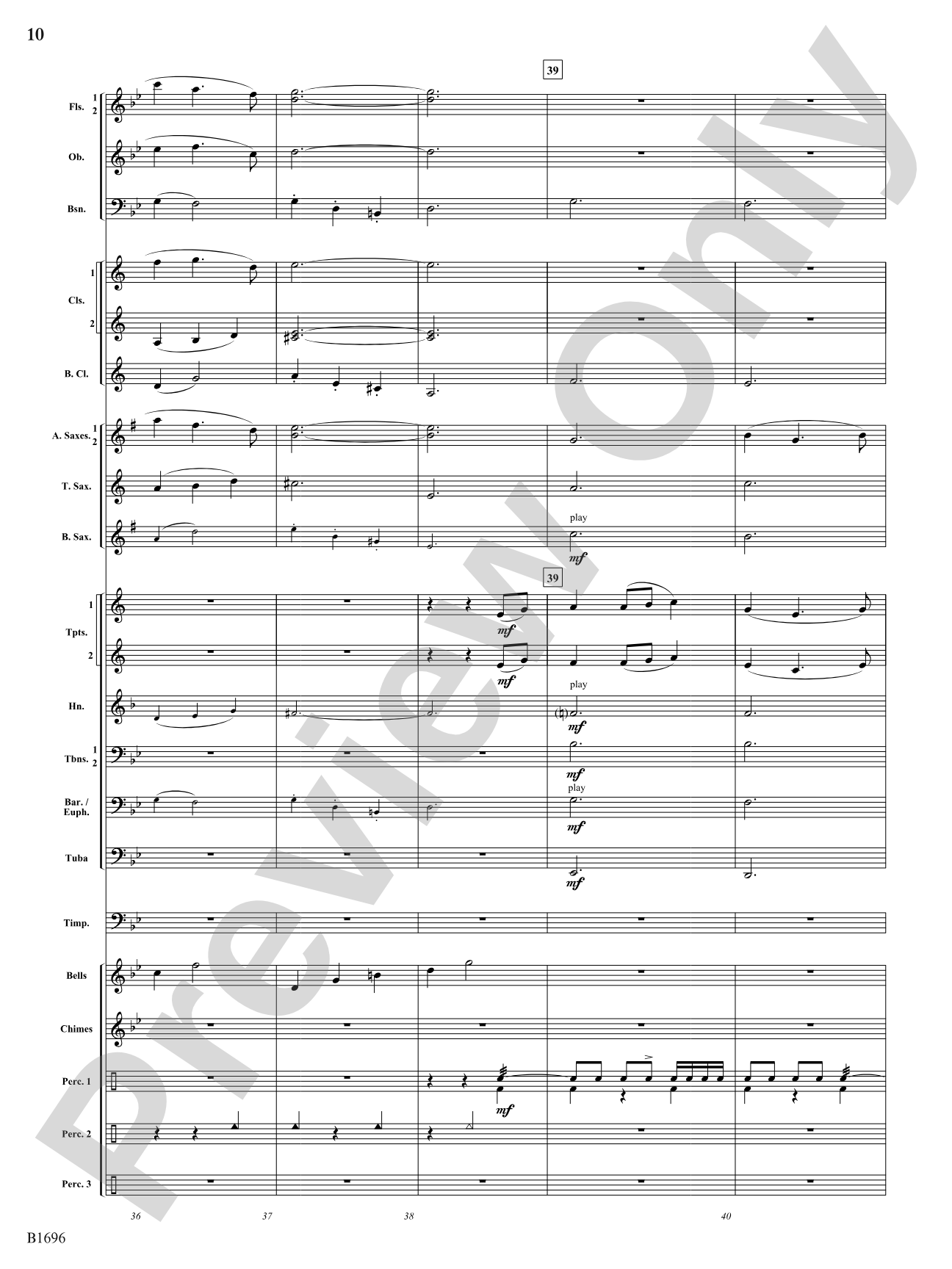 Resplendence: Concert Band Conductor Score & Parts