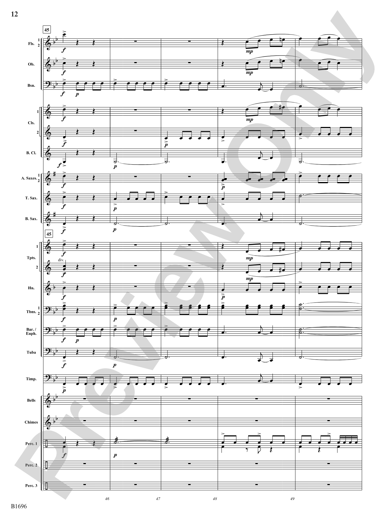 Resplendence: Concert Band Conductor Score & Parts