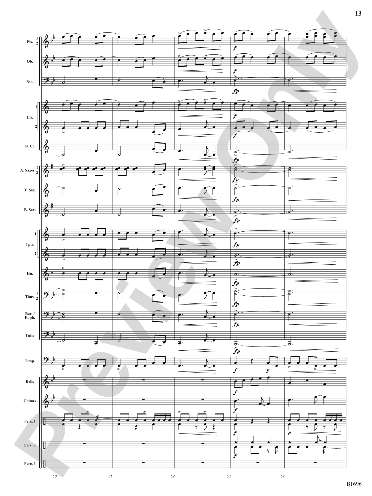 Resplendence: Concert Band Conductor Score & Parts