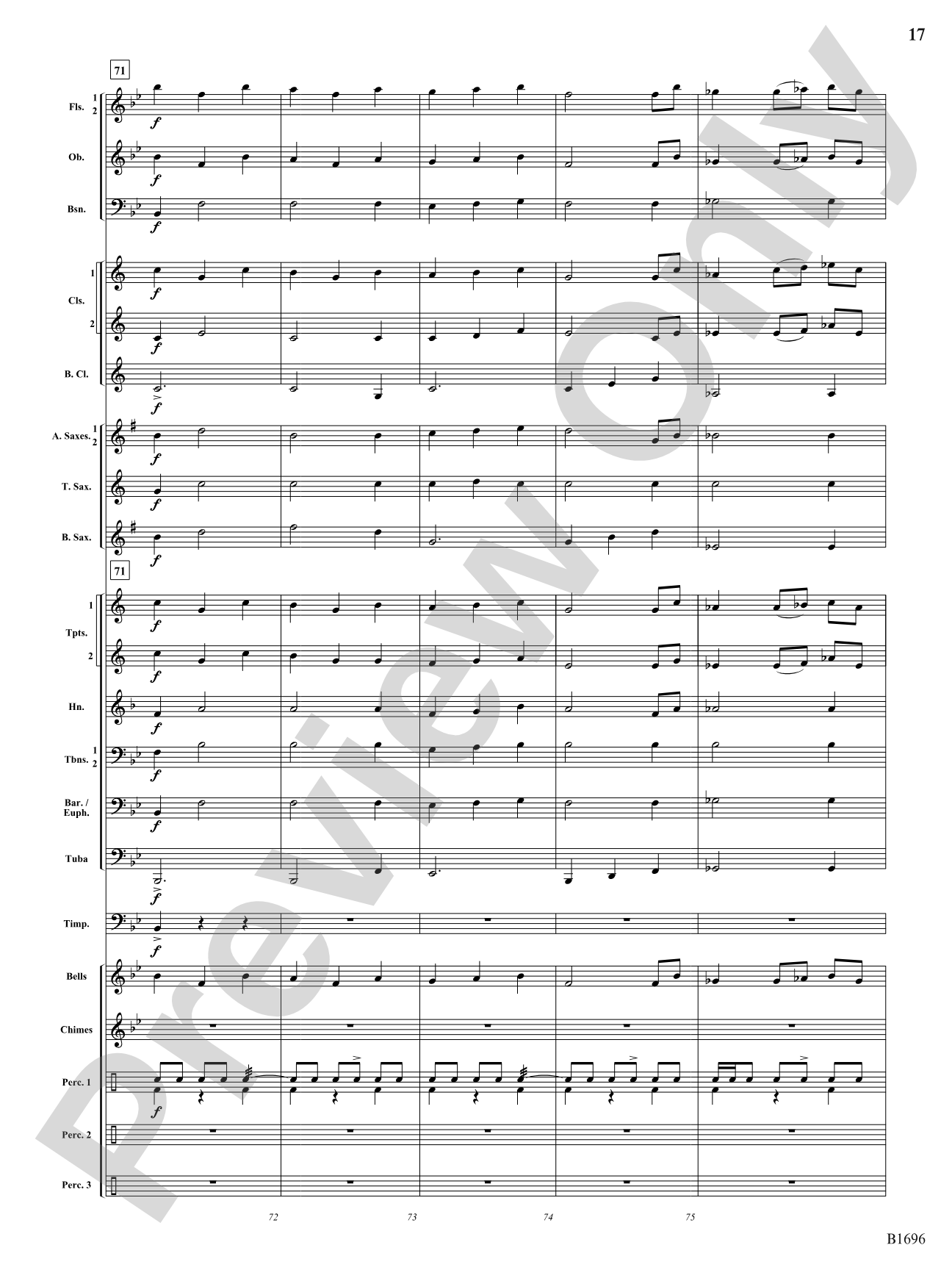 Resplendence: Concert Band Conductor Score & Parts