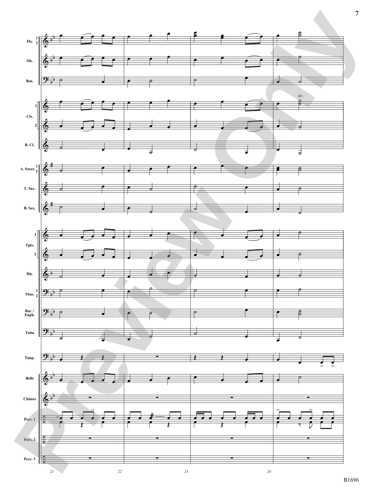 Resplendence: Concert Band Conductor Score & Parts