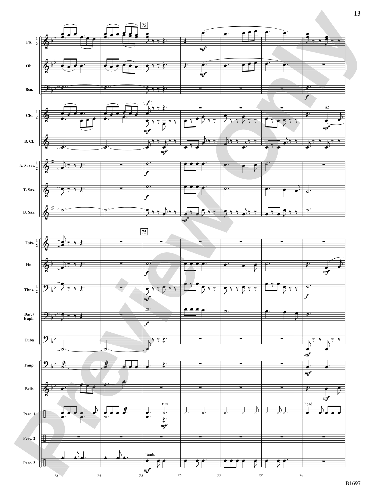 Festival of Flight: Concert Band Conductor Score & Parts