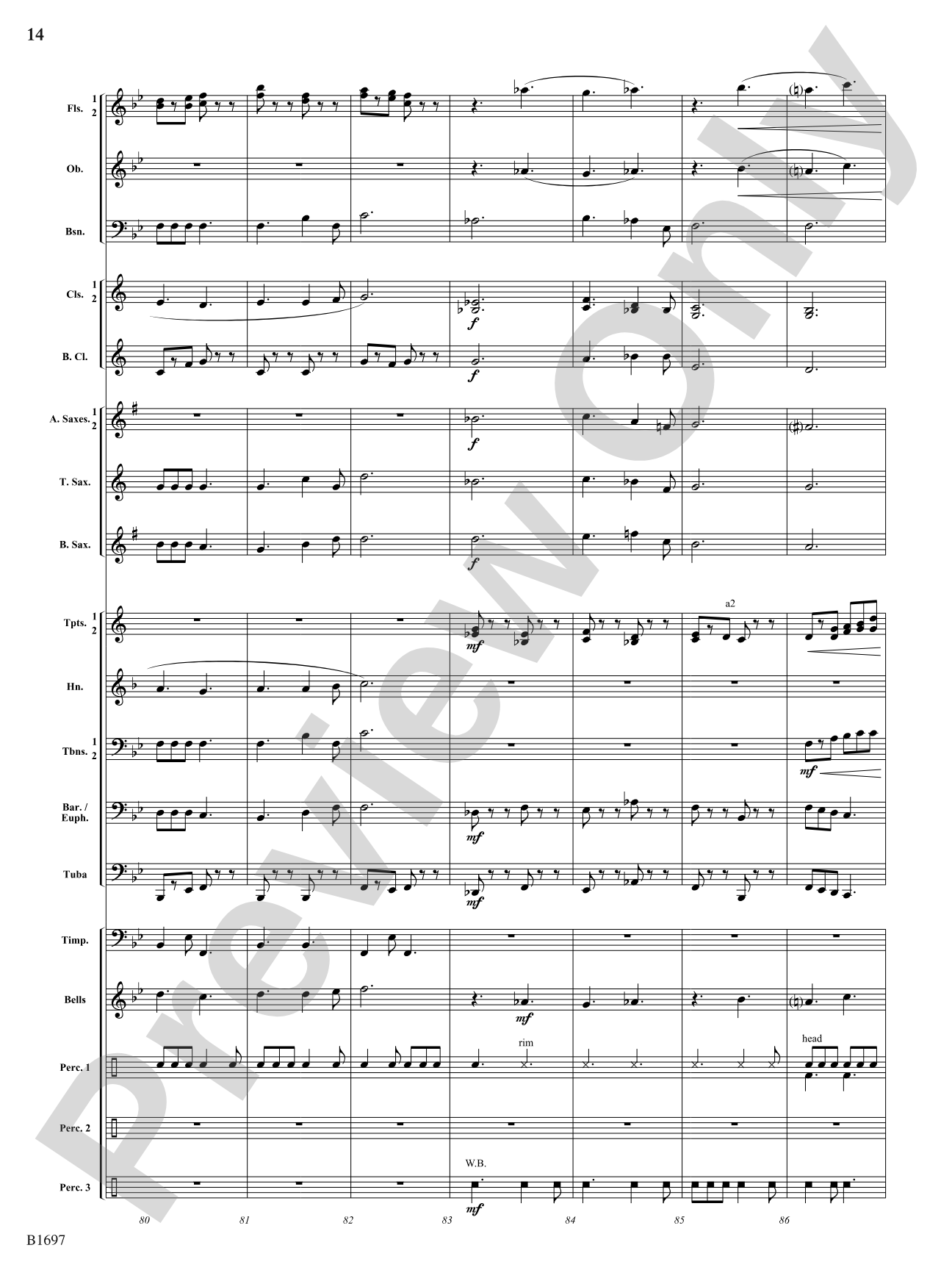 Festival of Flight: Concert Band Conductor Score & Parts