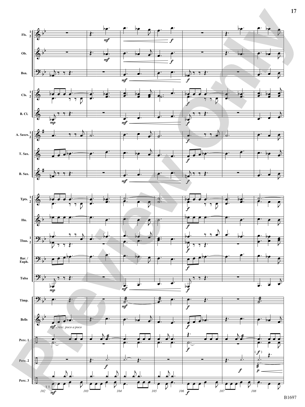 Festival of Flight: Concert Band Conductor Score & Parts