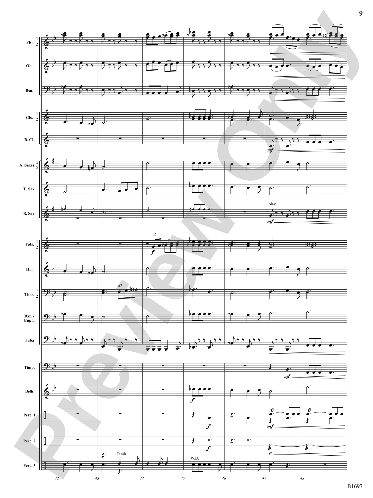 Festival of Flight: Concert Band Conductor Score & Parts